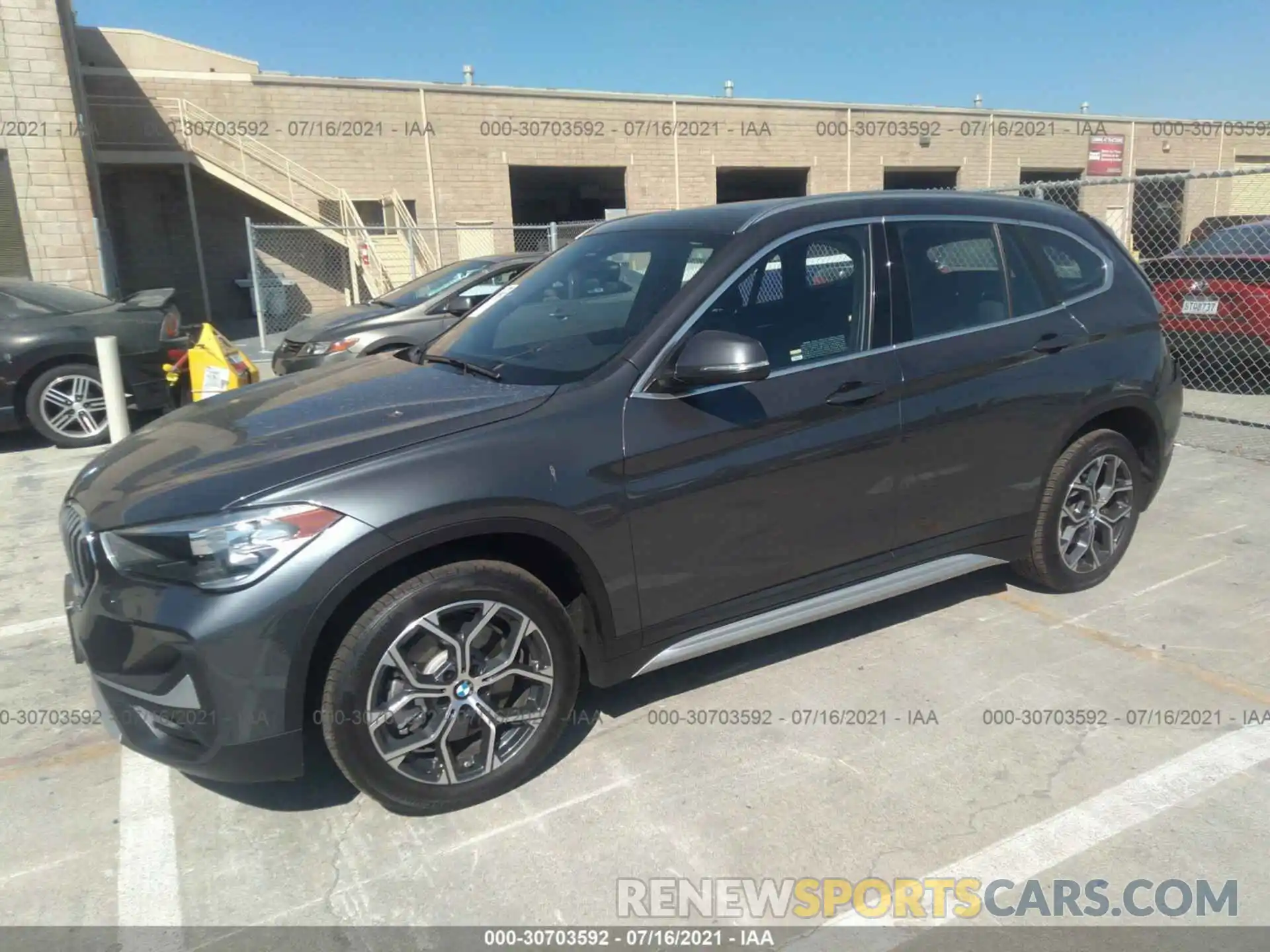 2 Photograph of a damaged car WBXJG9C03M5S10734 BMW X1 2021