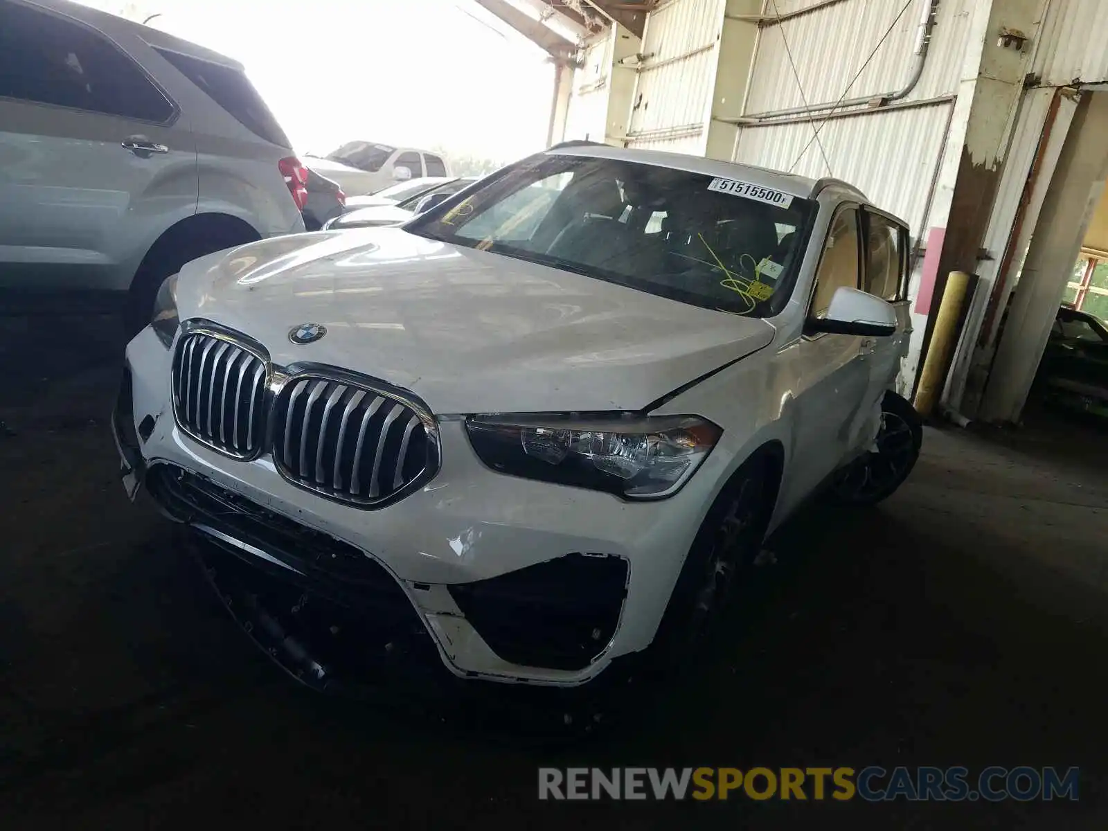 2 Фотография поврежденного автомобиля WBXJG9C03M5S27498 BMW X1 2021