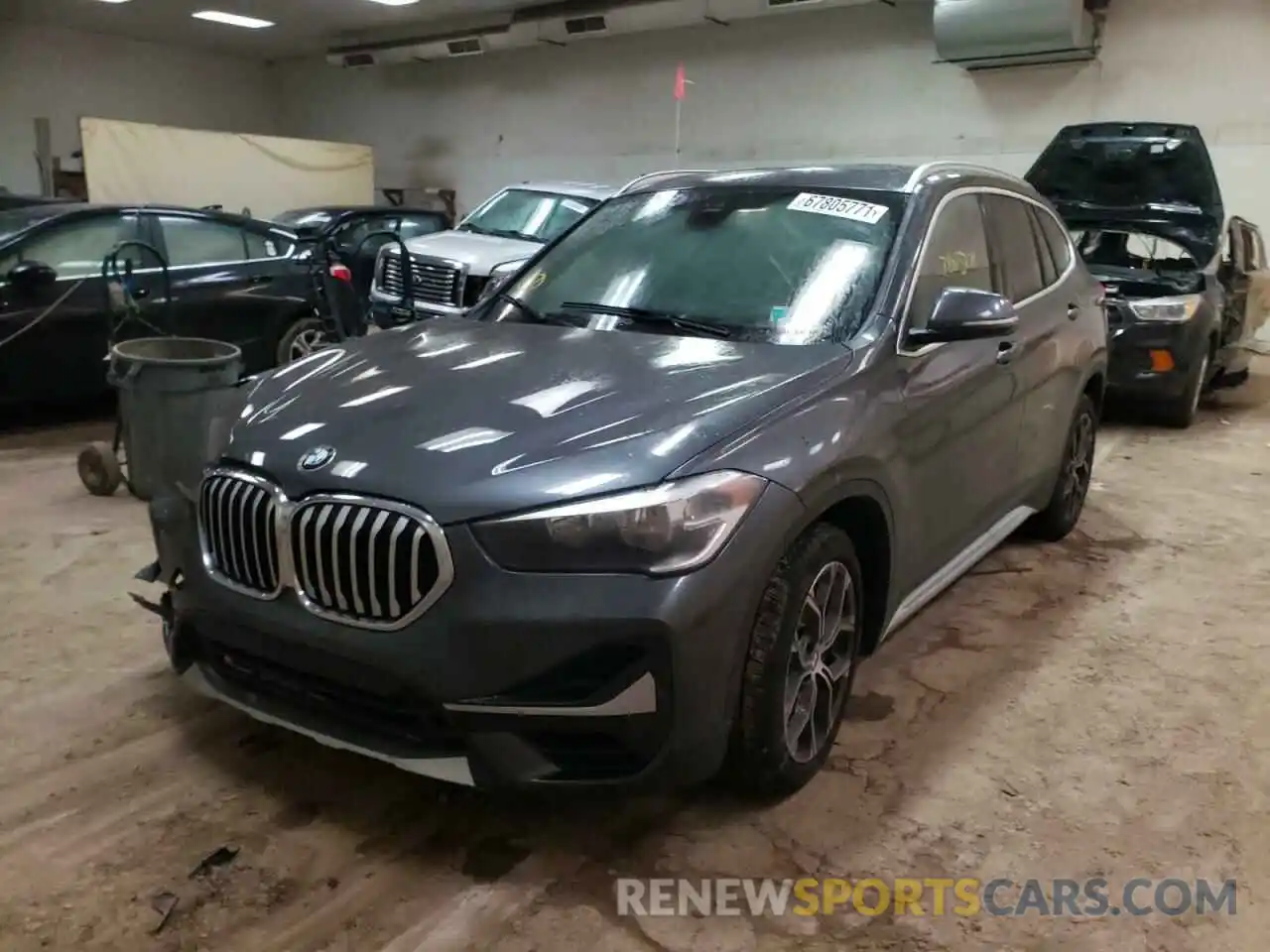 2 Photograph of a damaged car WBXJG9C03M5S54488 BMW X1 2021