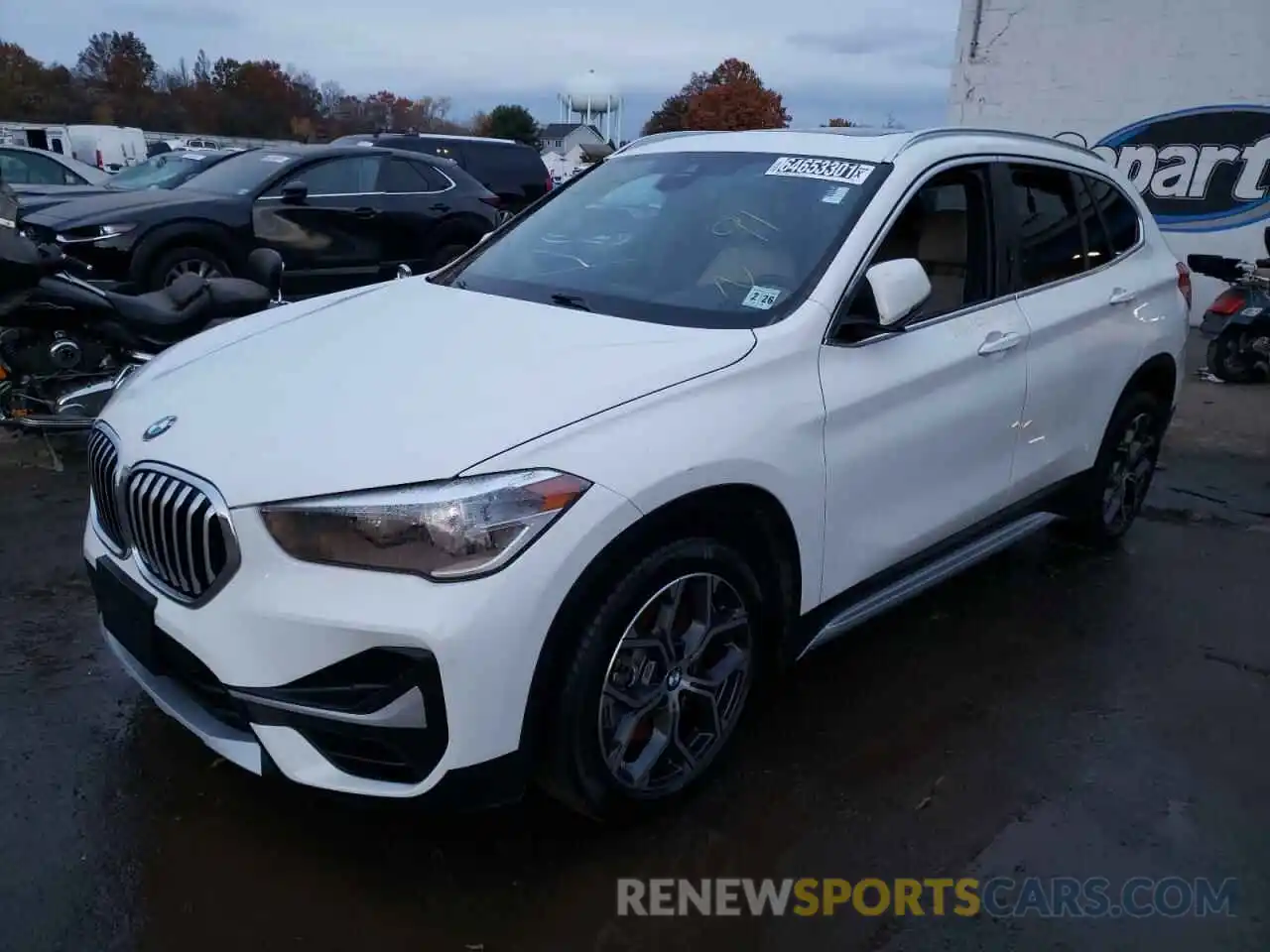 2 Фотография поврежденного автомобиля WBXJG9C03M5S99737 BMW X1 2021