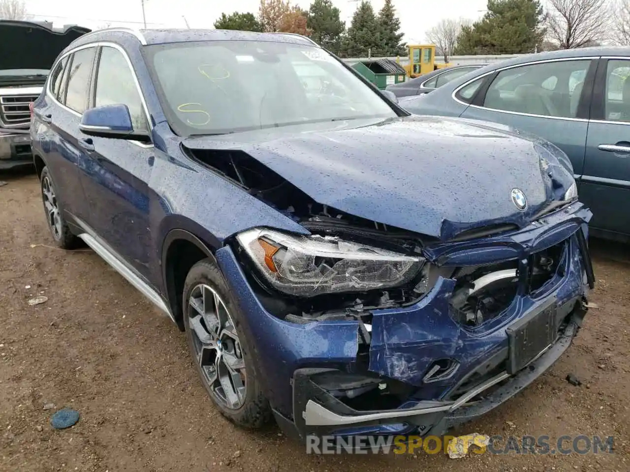 1 Photograph of a damaged car WBXJG9C03M5T03091 BMW X1 2021