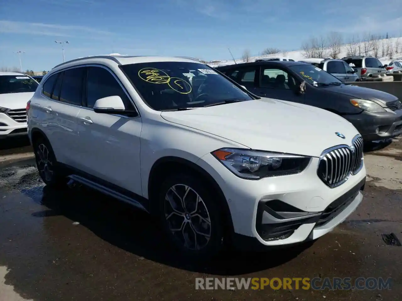 1 Photograph of a damaged car WBXJG9C03M5T04290 BMW X1 2021