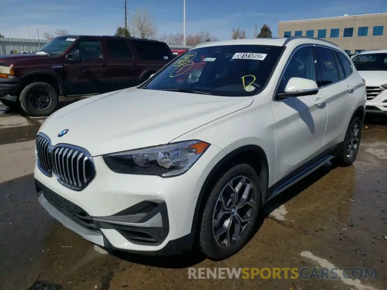 2 Photograph of a damaged car WBXJG9C03M5T04290 BMW X1 2021