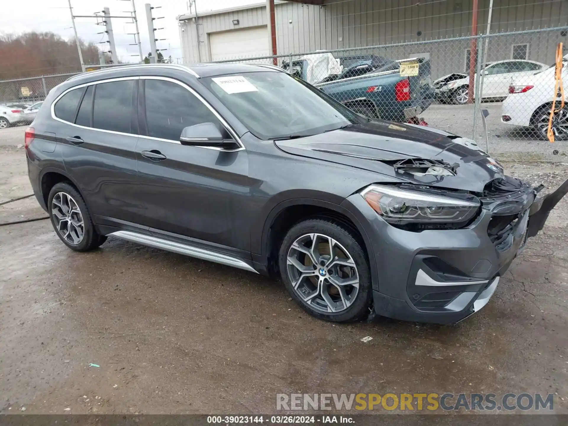 1 Photograph of a damaged car WBXJG9C03M5T75022 BMW X1 2021