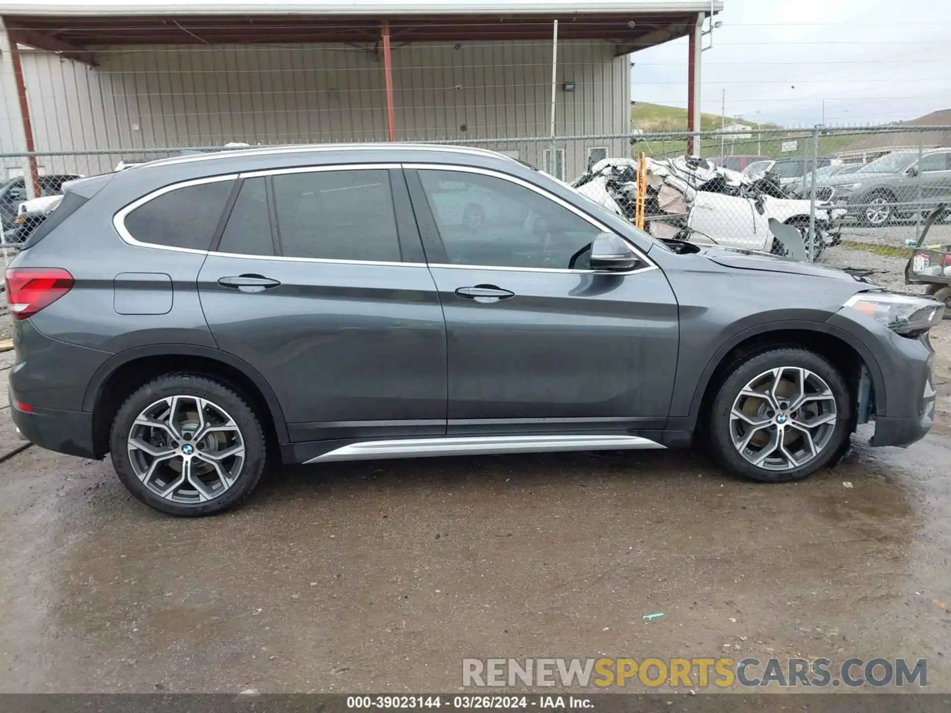 13 Photograph of a damaged car WBXJG9C03M5T75022 BMW X1 2021