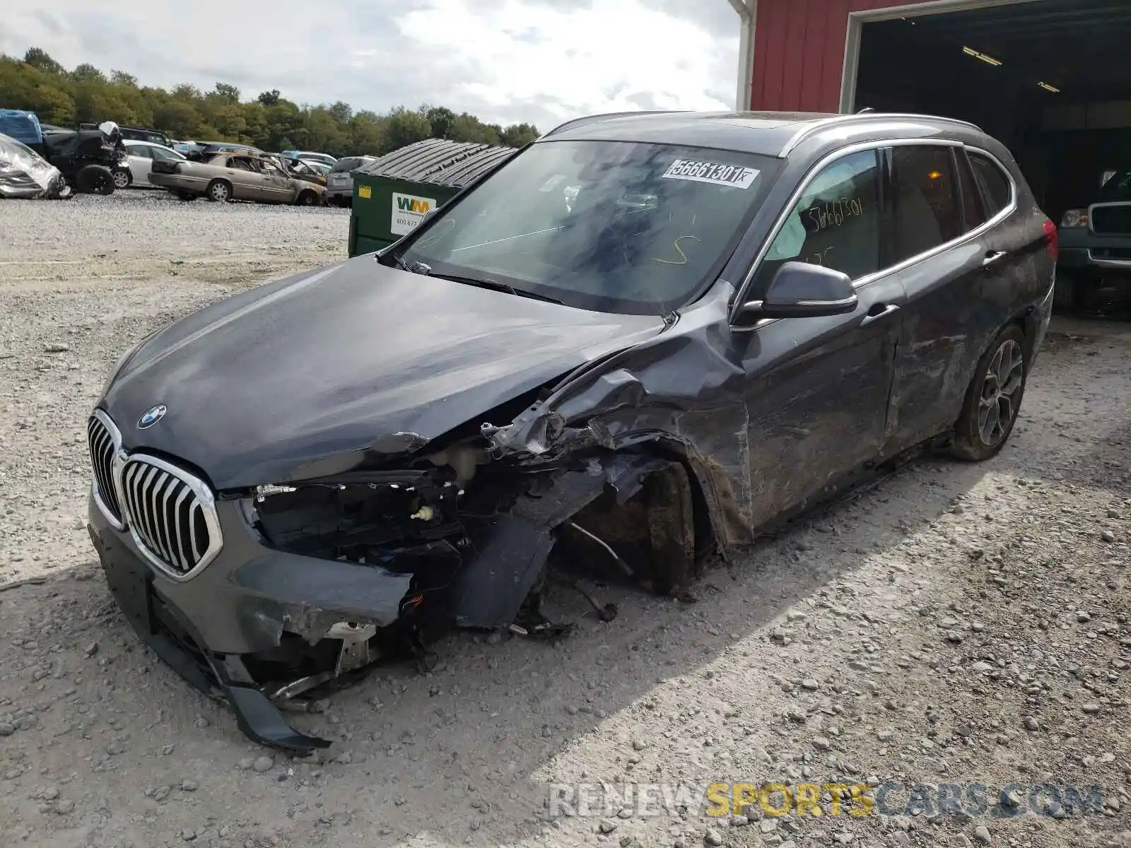 2 Фотография поврежденного автомобиля WBXJG9C03M5T96064 BMW X1 2021