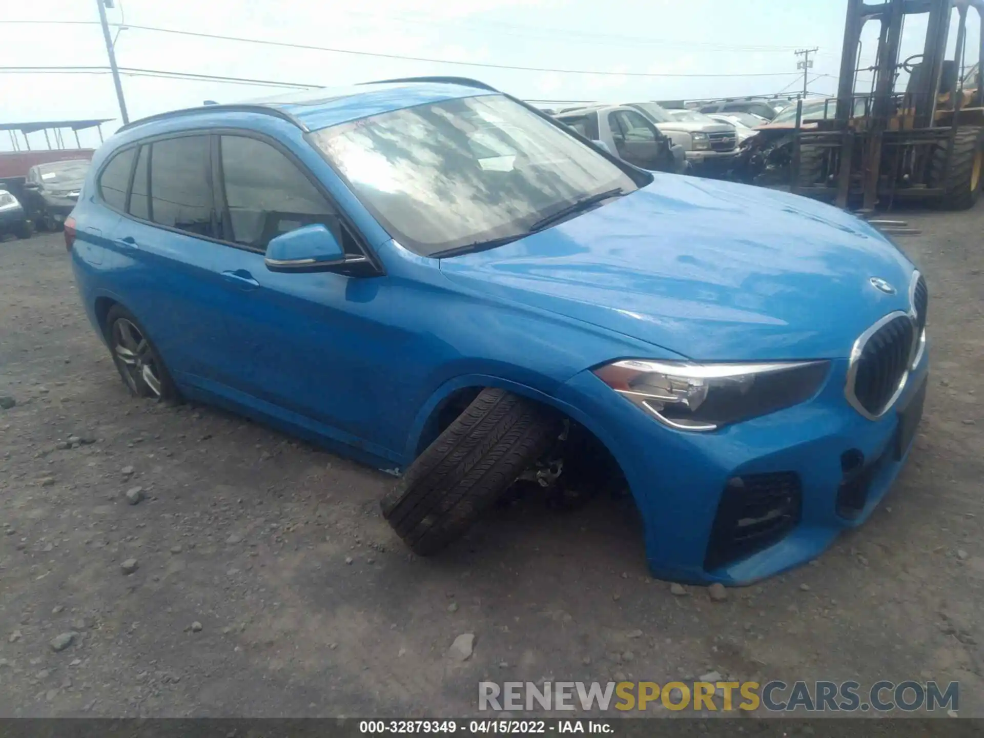 1 Photograph of a damaged car WBXJG9C03M5U42766 BMW X1 2021