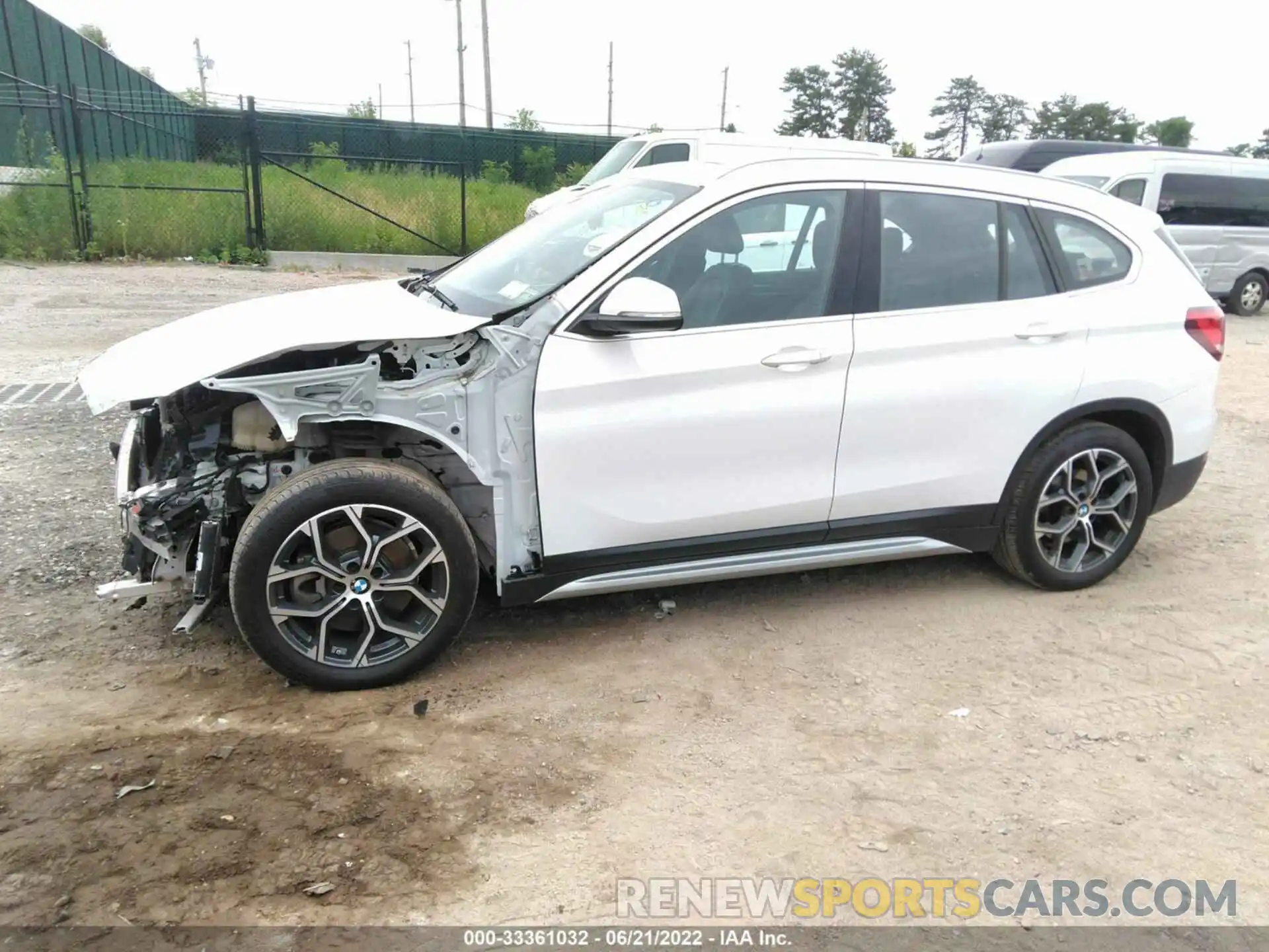 2 Photograph of a damaged car WBXJG9C04M5S25209 BMW X1 2021