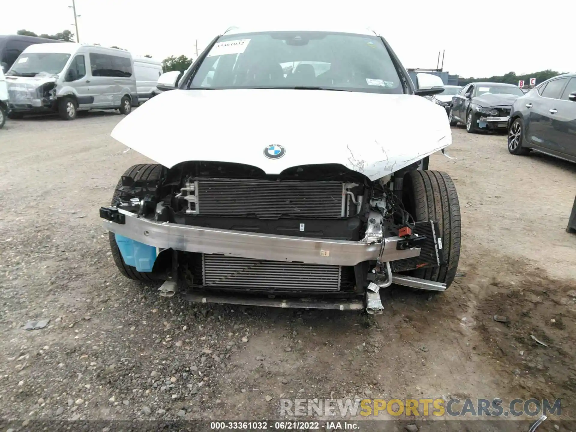 6 Фотография поврежденного автомобиля WBXJG9C04M5S25209 BMW X1 2021