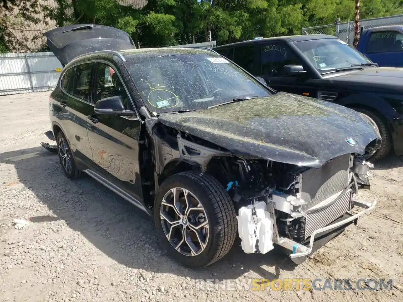 1 Photograph of a damaged car WBXJG9C04M5S78704 BMW X1 2021