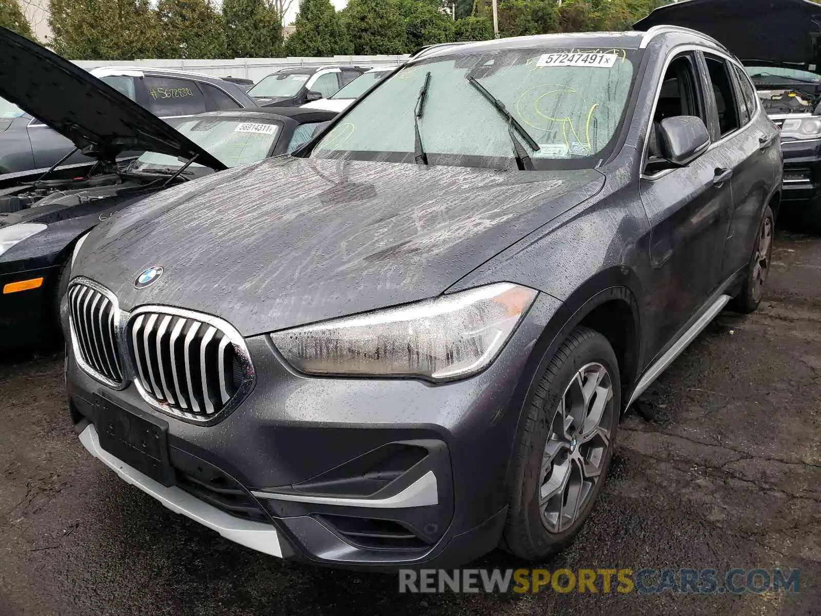 2 Photograph of a damaged car WBXJG9C04M5S84678 BMW X1 2021