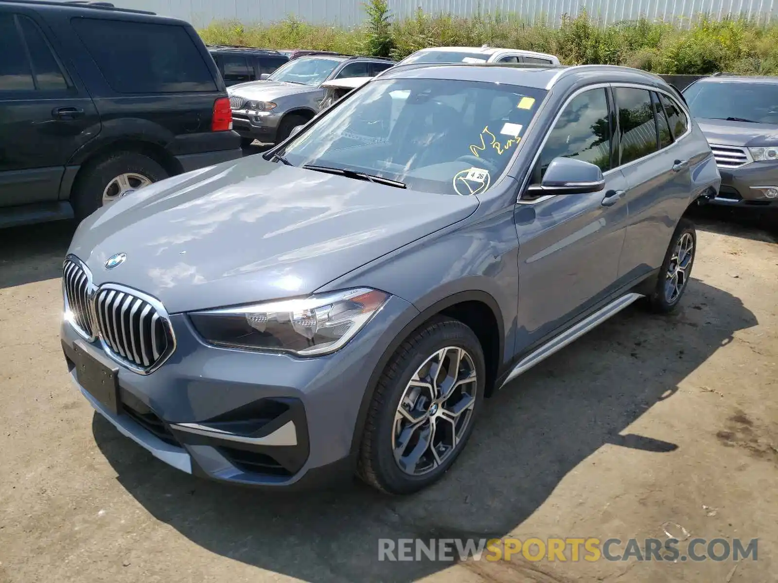 2 Photograph of a damaged car WBXJG9C04M5T84277 BMW X1 2021