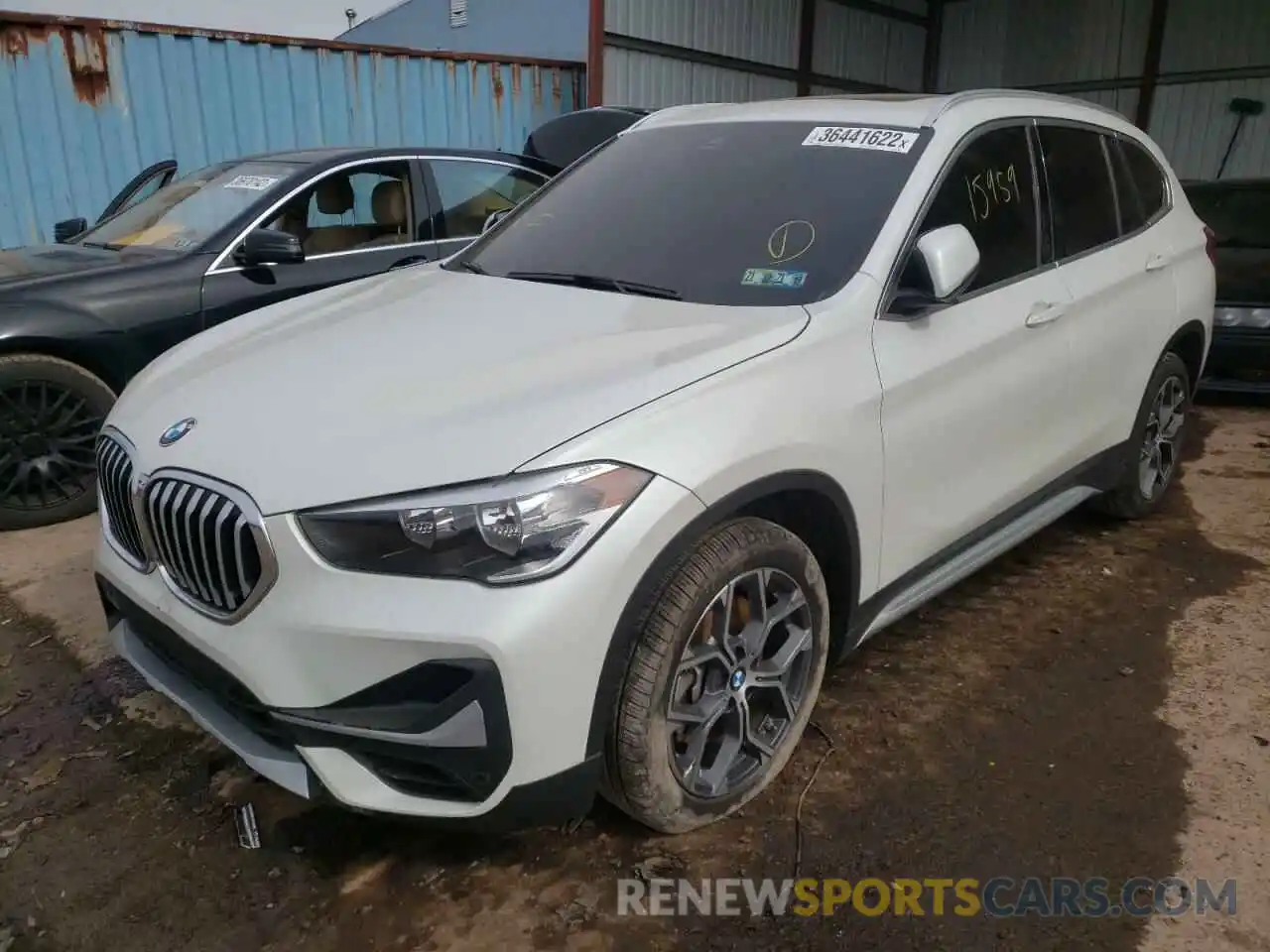 2 Фотография поврежденного автомобиля WBXJG9C05M5S20343 BMW X1 2021