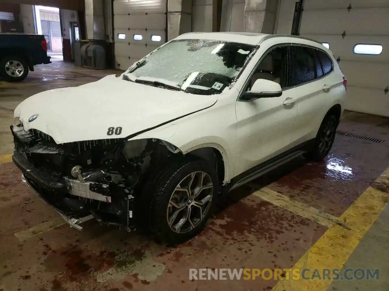 2 Photograph of a damaged car WBXJG9C05M5T04484 BMW X1 2021