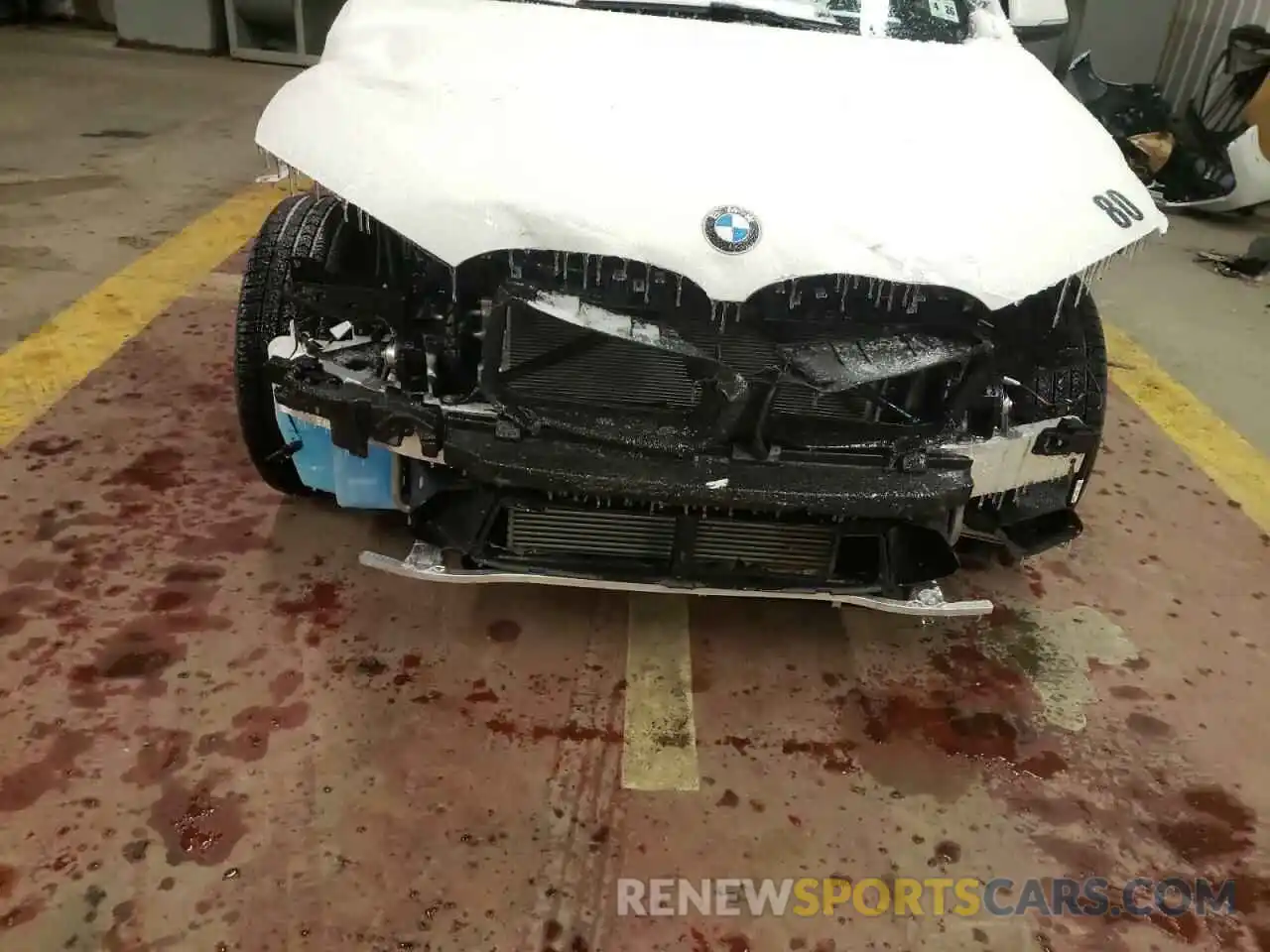 9 Photograph of a damaged car WBXJG9C05M5T04484 BMW X1 2021