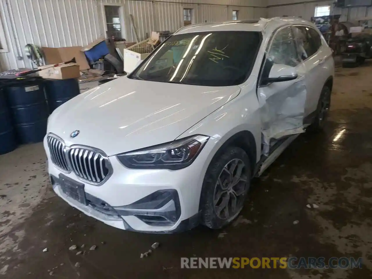 2 Photograph of a damaged car WBXJG9C05M5T24542 BMW X1 2021