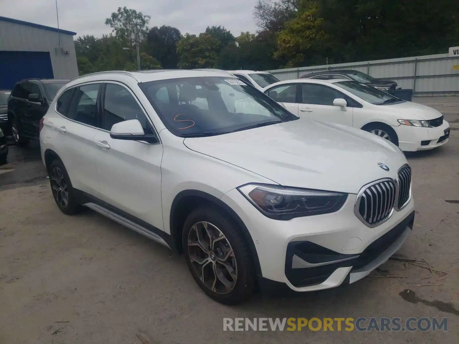 1 Photograph of a damaged car WBXJG9C06M5S29178 BMW X1 2021