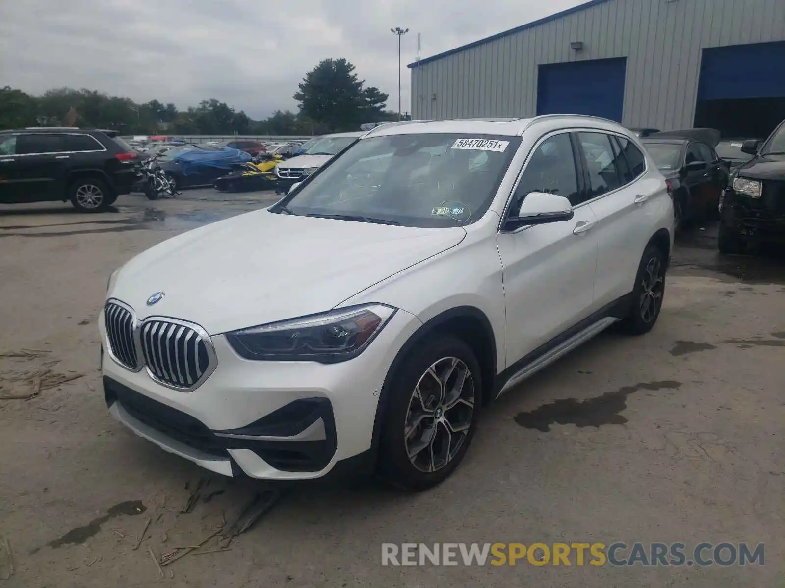 2 Photograph of a damaged car WBXJG9C06M5S29178 BMW X1 2021