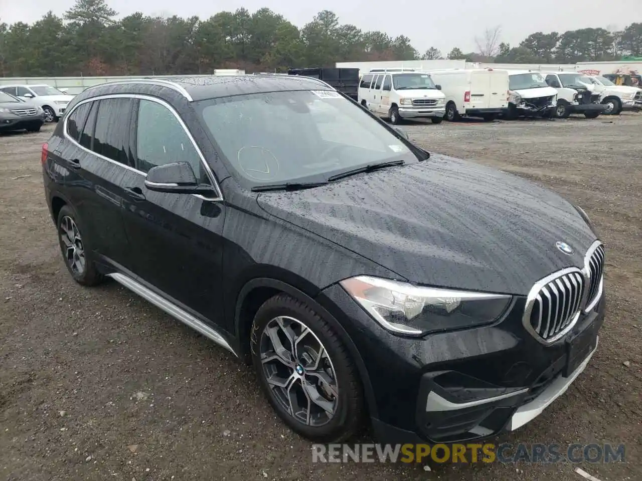 1 Photograph of a damaged car WBXJG9C06M5T54567 BMW X1 2021