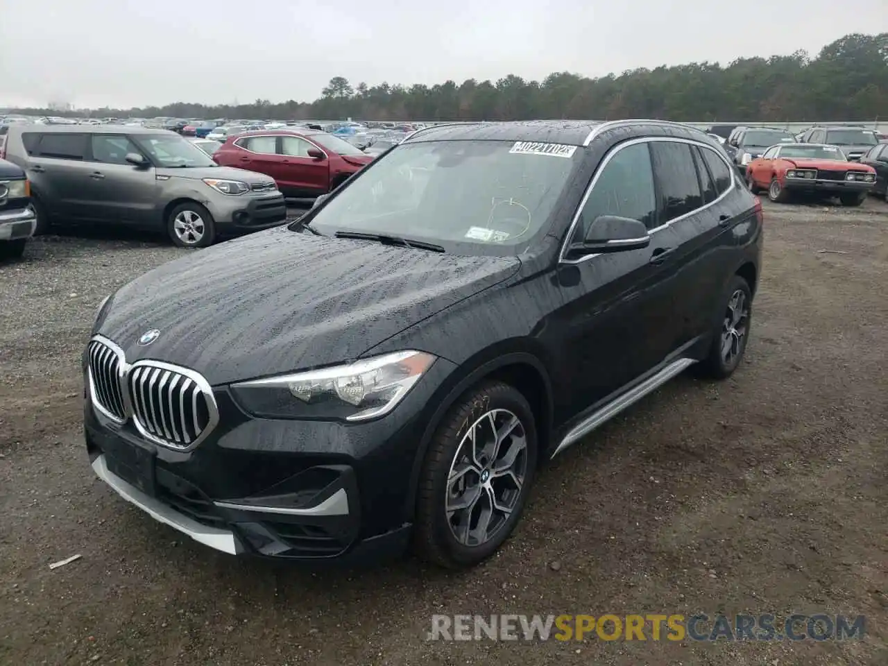 2 Photograph of a damaged car WBXJG9C06M5T54567 BMW X1 2021