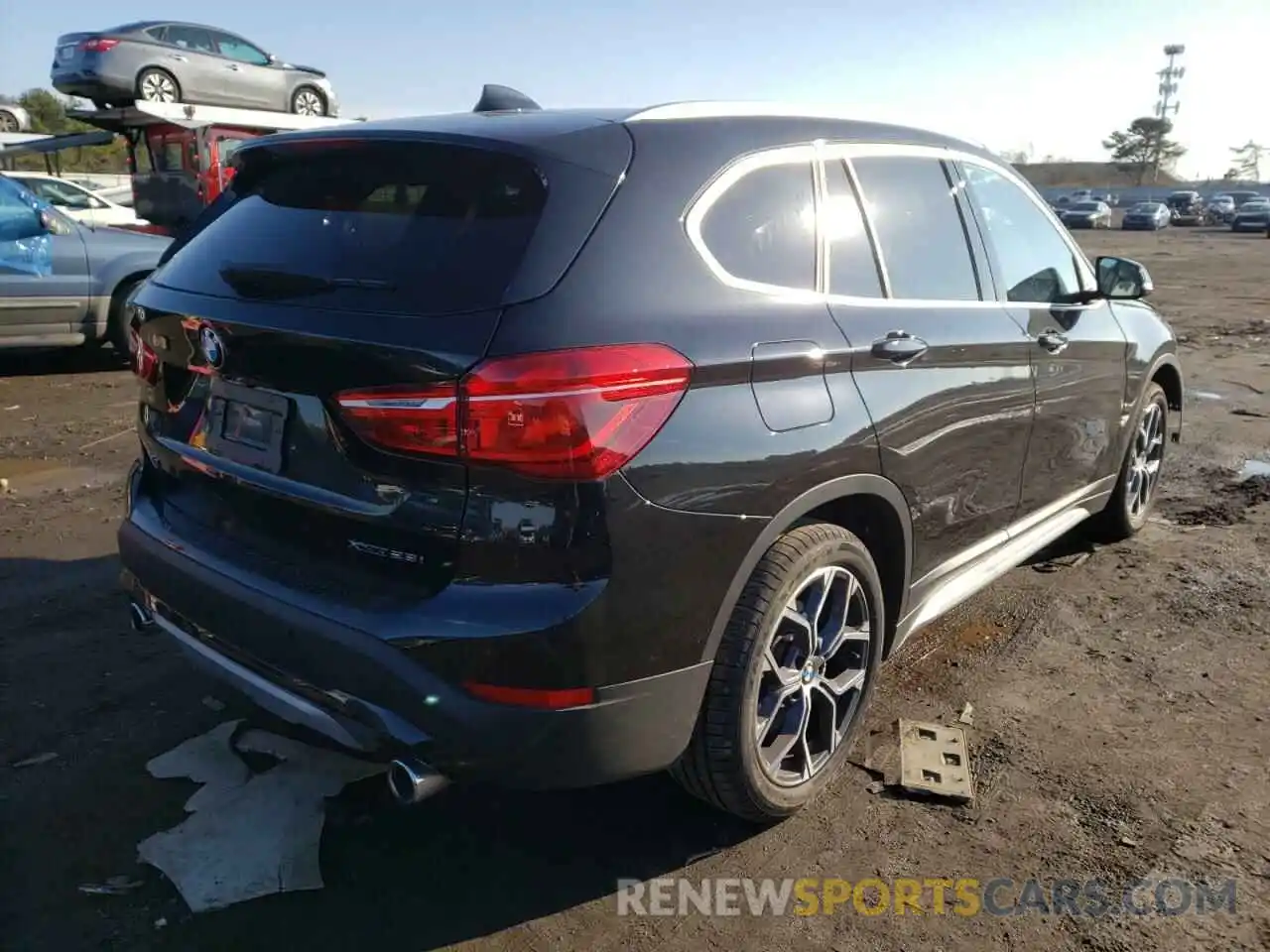 4 Photograph of a damaged car WBXJG9C06M5T96320 BMW X1 2021