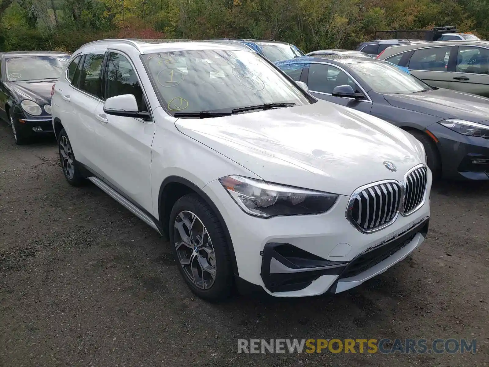 1 Photograph of a damaged car WBXJG9C07M5S20098 BMW X1 2021