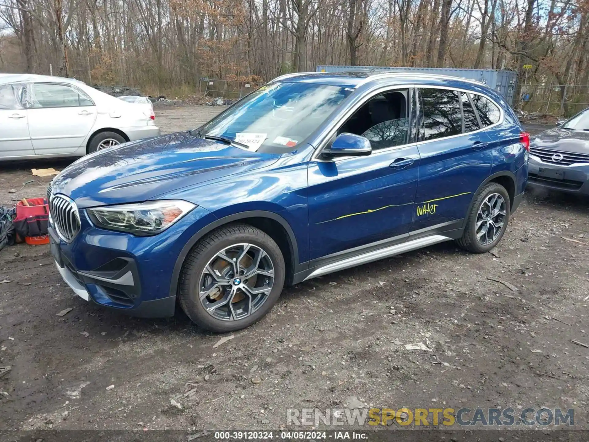 2 Фотография поврежденного автомобиля WBXJG9C07M5U04635 BMW X1 2021