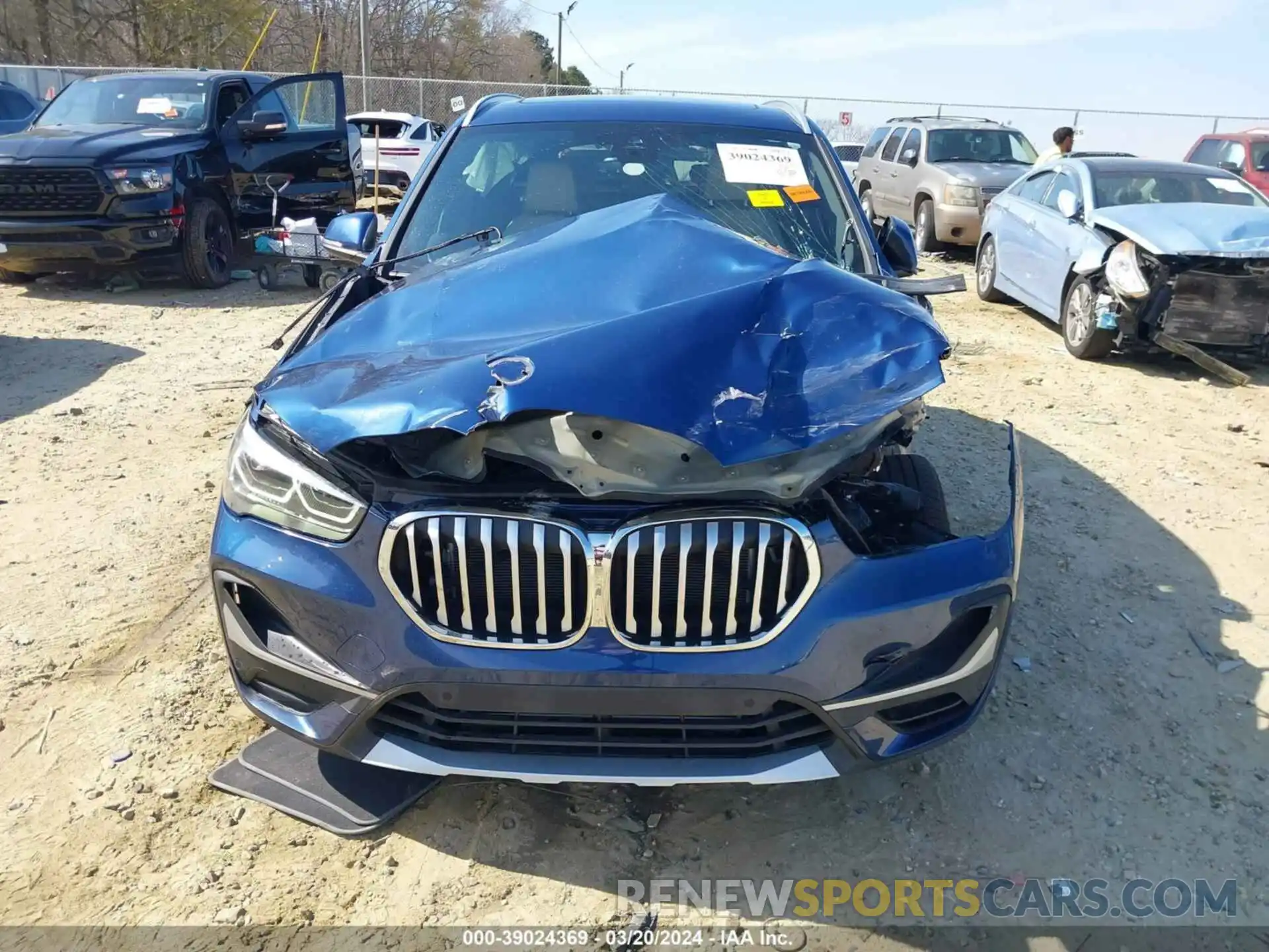 12 Photograph of a damaged car WBXJG9C07M5U30877 BMW X1 2021