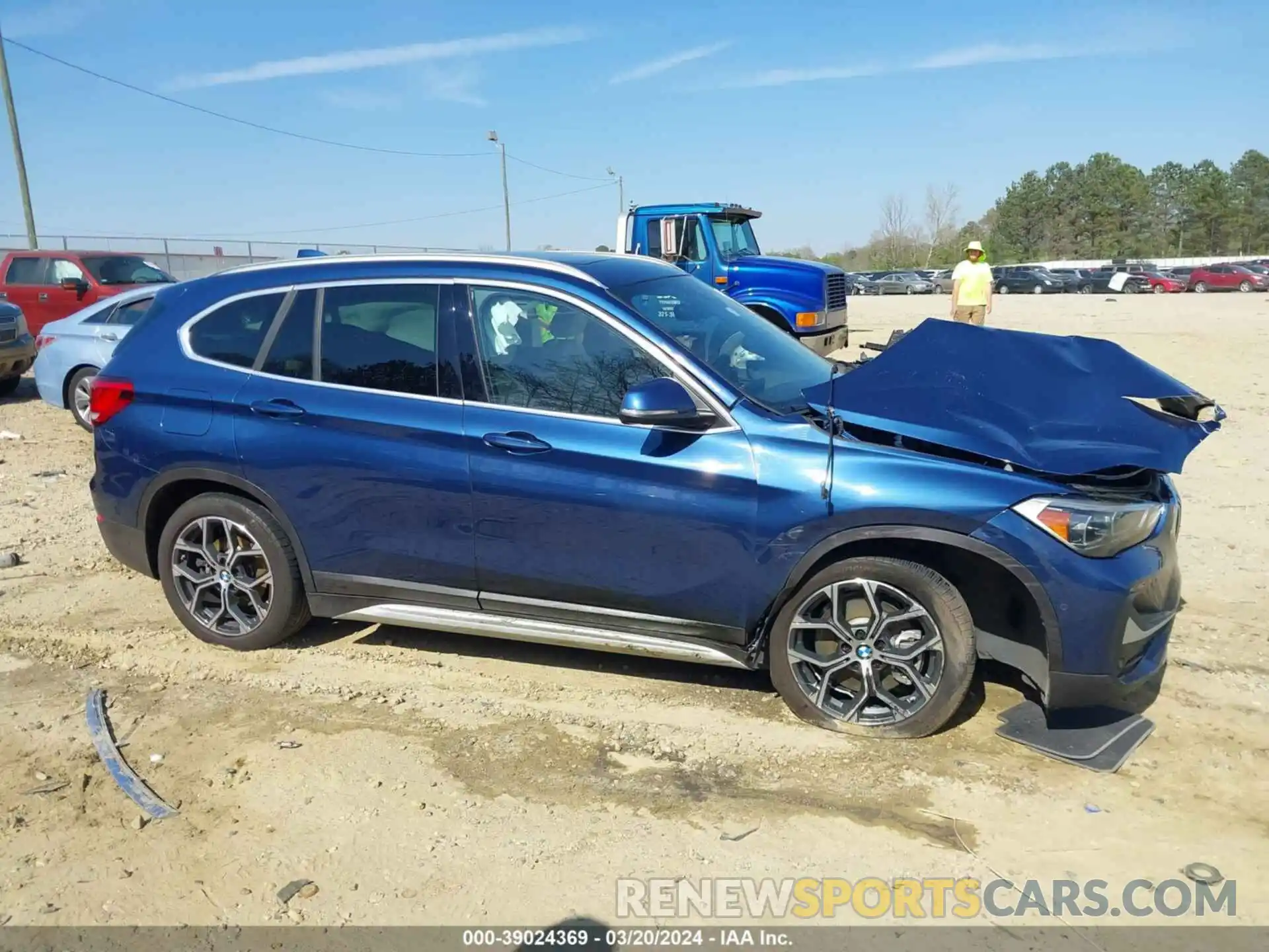 13 Photograph of a damaged car WBXJG9C07M5U30877 BMW X1 2021