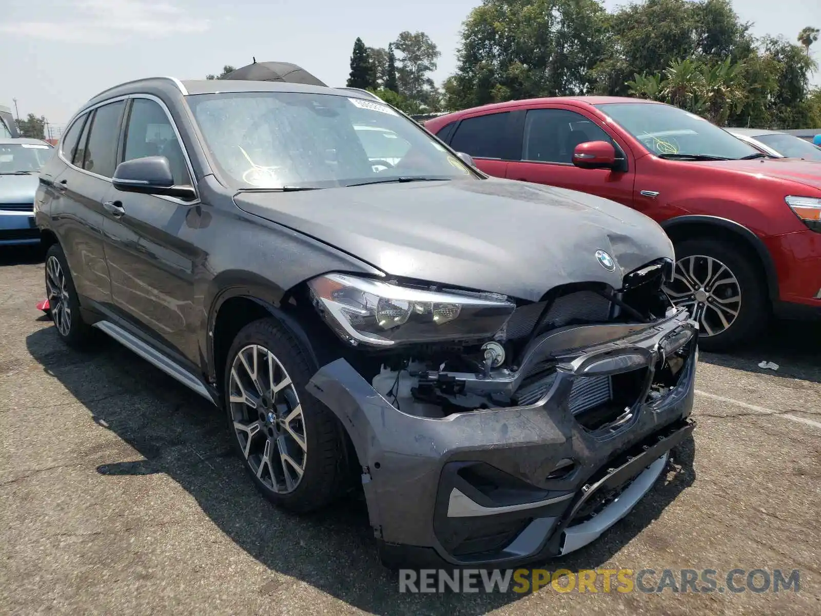 1 Photograph of a damaged car WBXJG9C08M5S50873 BMW X1 2021