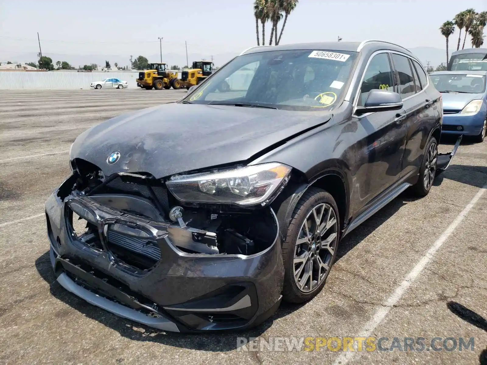 2 Photograph of a damaged car WBXJG9C08M5S50873 BMW X1 2021