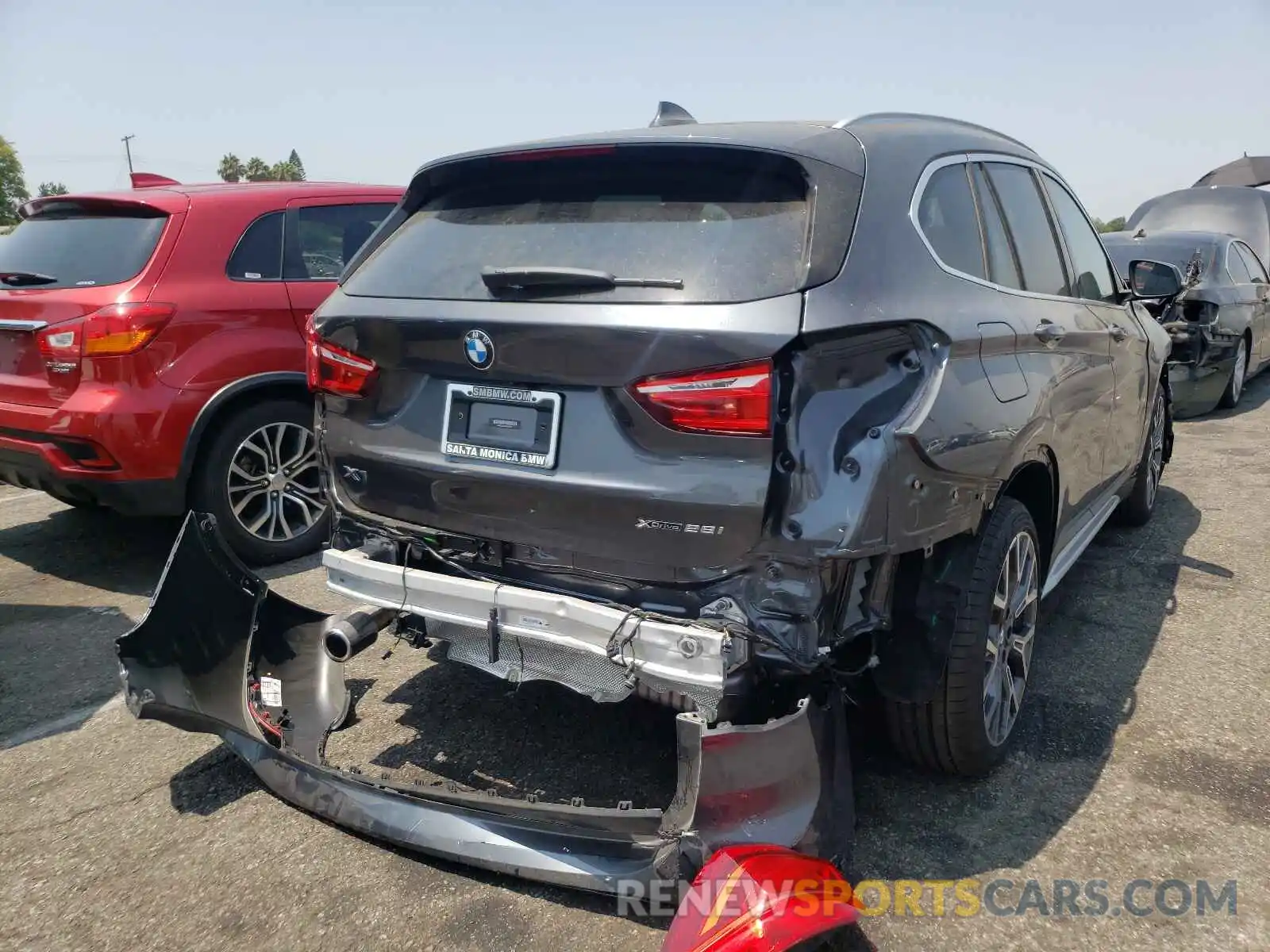 4 Photograph of a damaged car WBXJG9C08M5S50873 BMW X1 2021