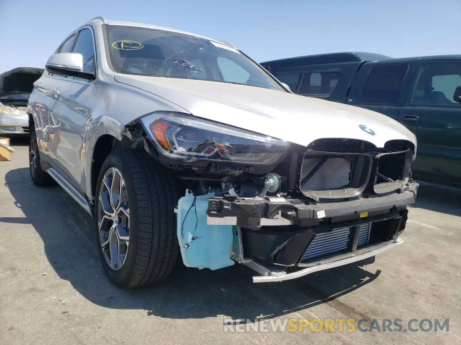 9 Photograph of a damaged car WBXJG9C08M5S83842 BMW X1 2021