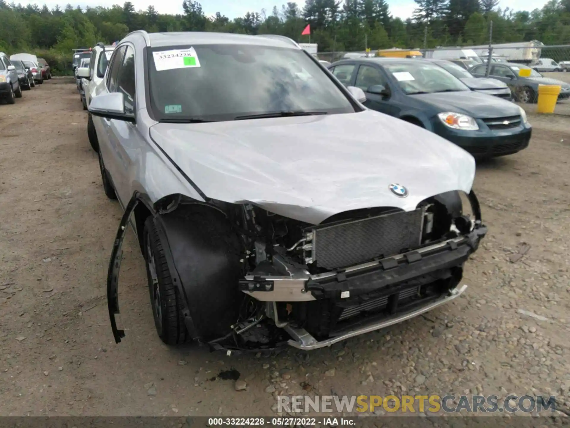 6 Photograph of a damaged car WBXJG9C08M5T30481 BMW X1 2021