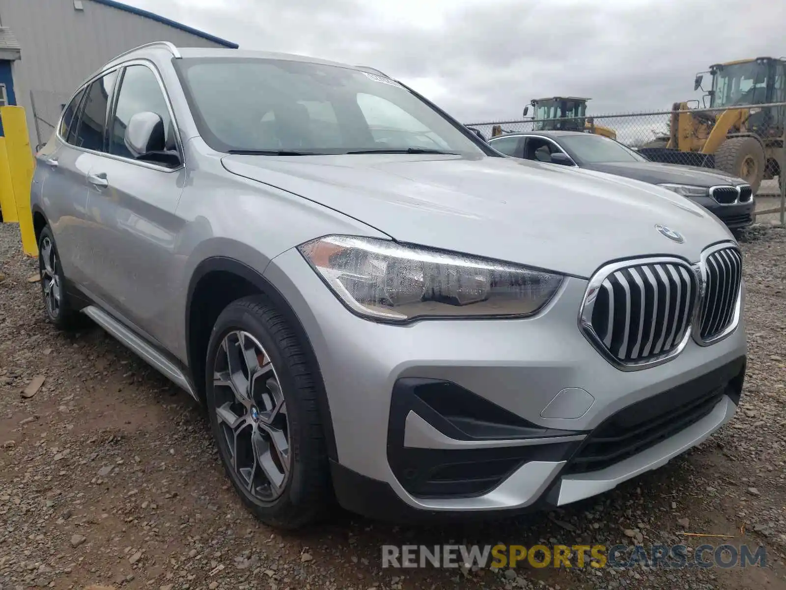 1 Photograph of a damaged car WBXJG9C08M5T66350 BMW X1 2021