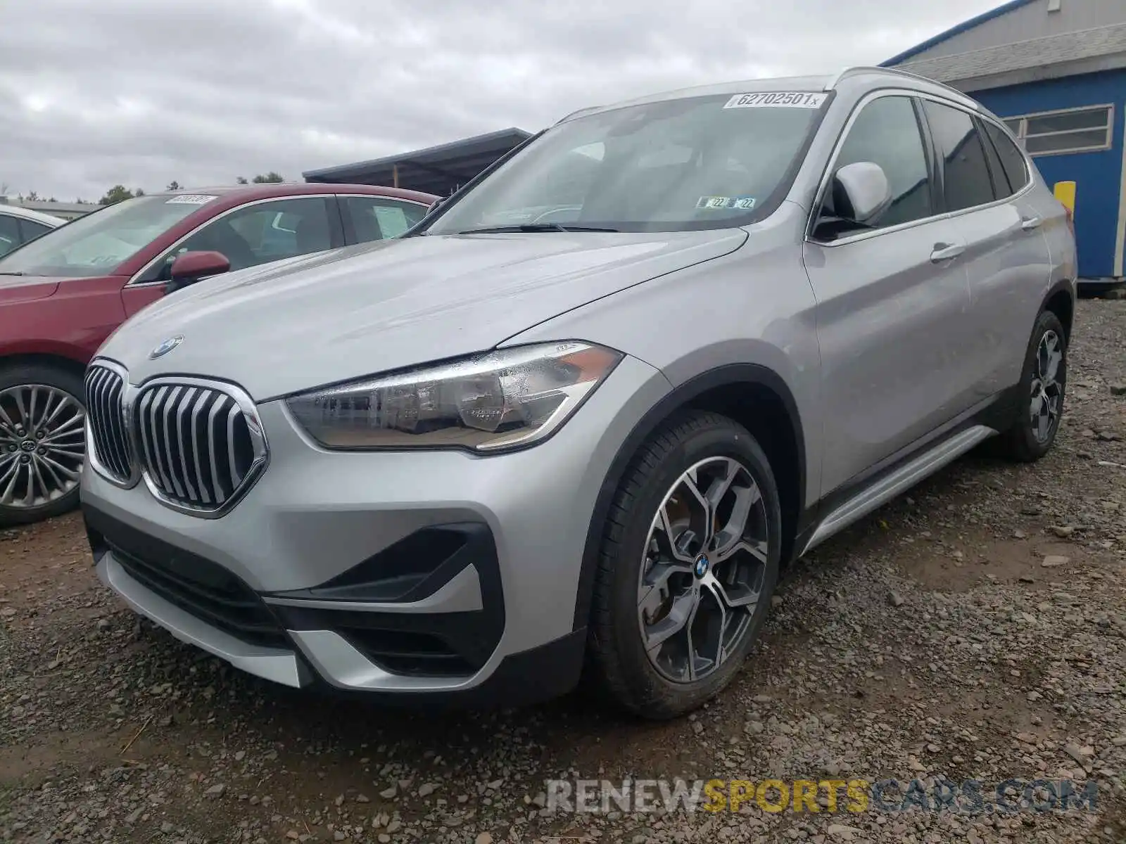 2 Photograph of a damaged car WBXJG9C08M5T66350 BMW X1 2021