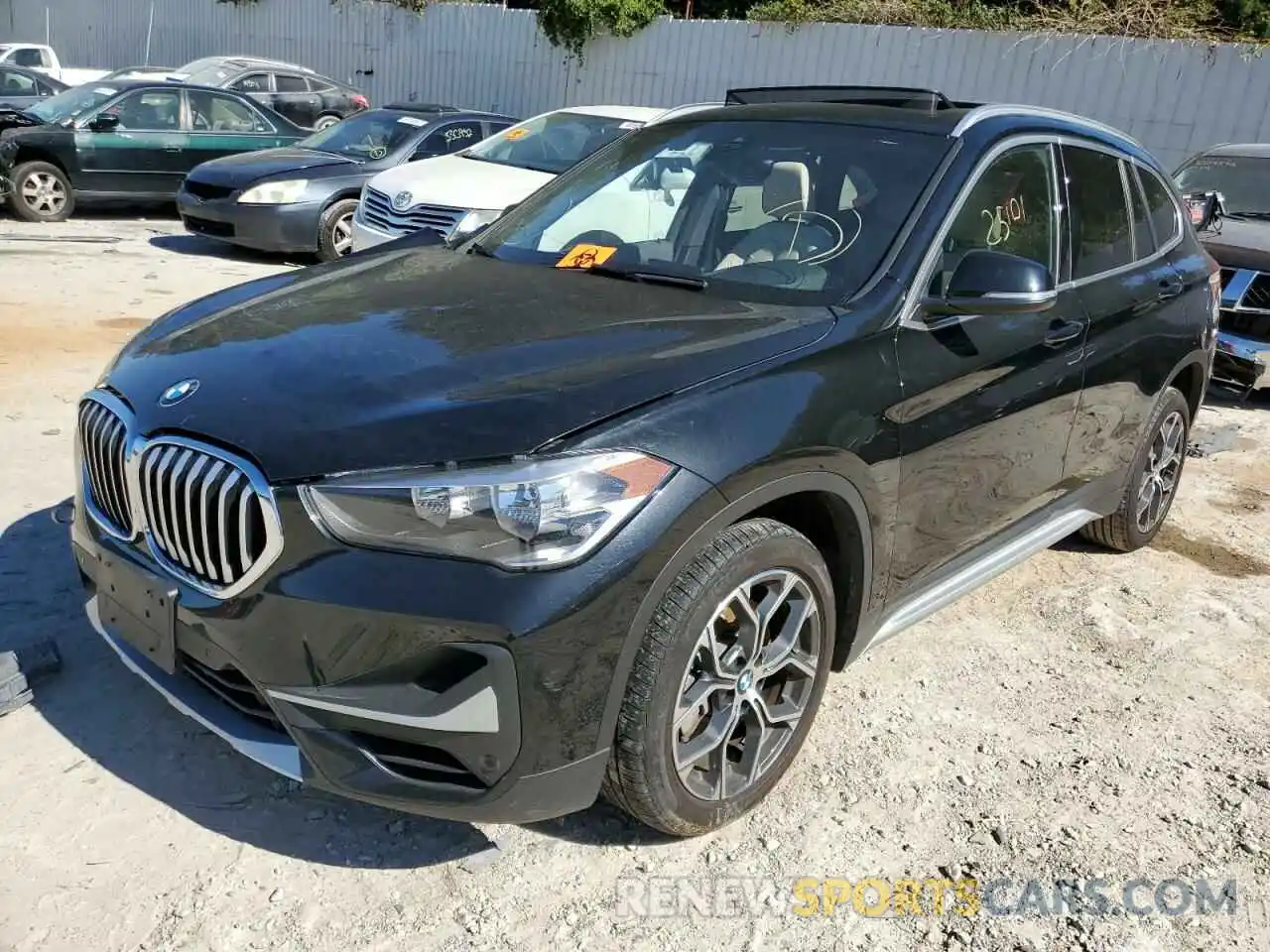 2 Photograph of a damaged car WBXJG9C08M5T95332 BMW X1 2021