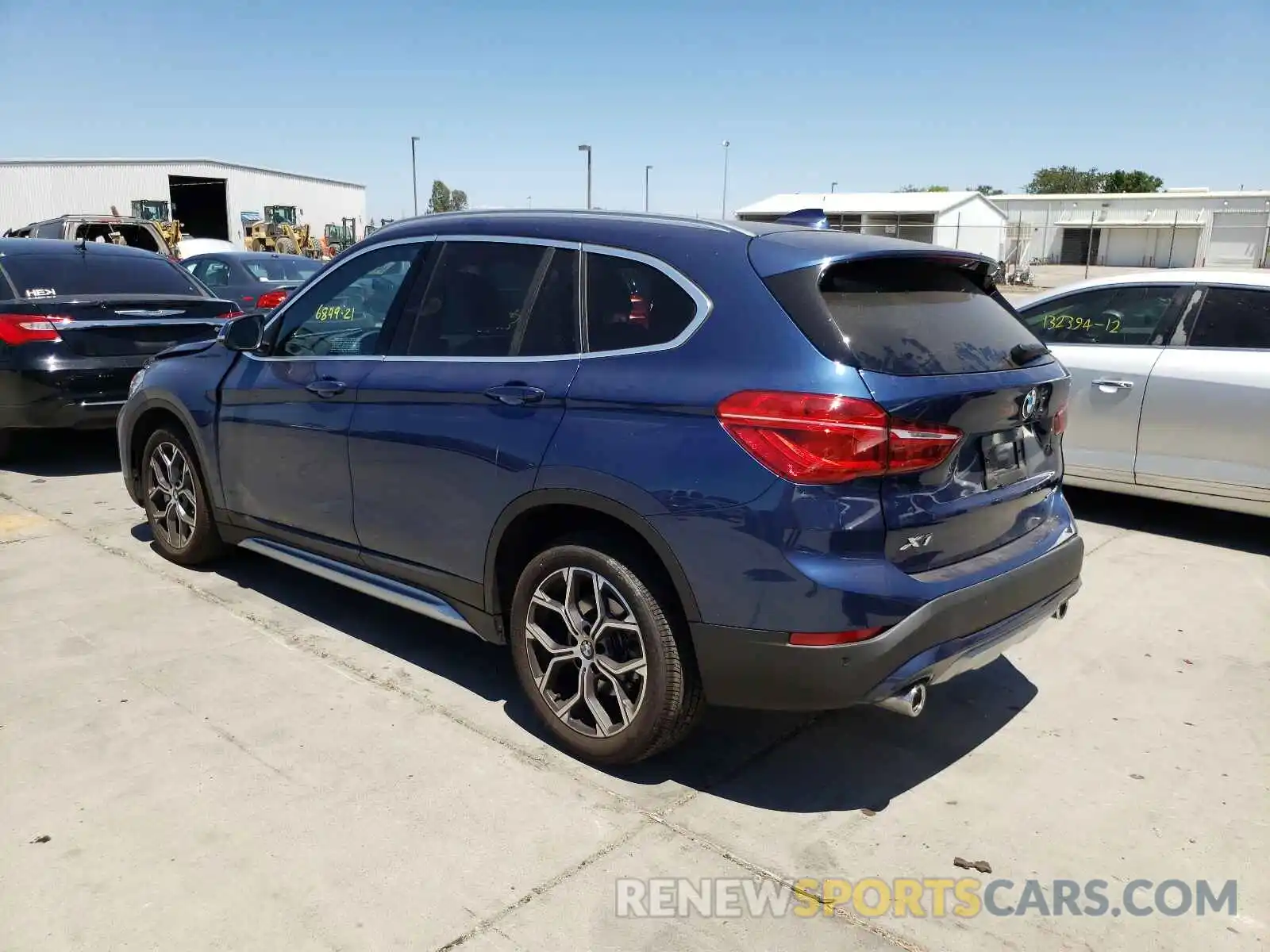 3 Photograph of a damaged car WBXJG9C09M3M71023 BMW X1 2021