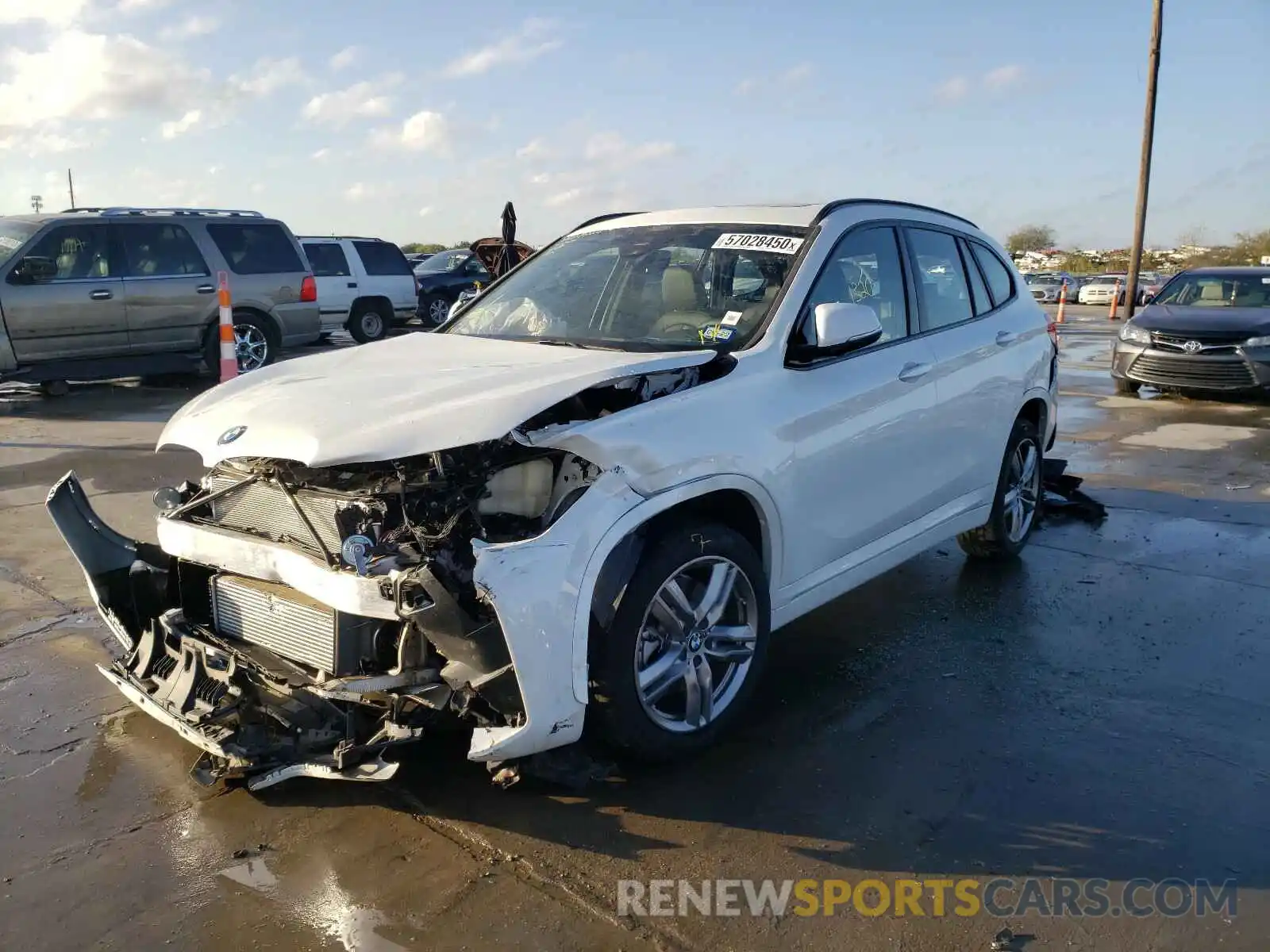 2 Photograph of a damaged car WBXJG9C09M5S11032 BMW X1 2021