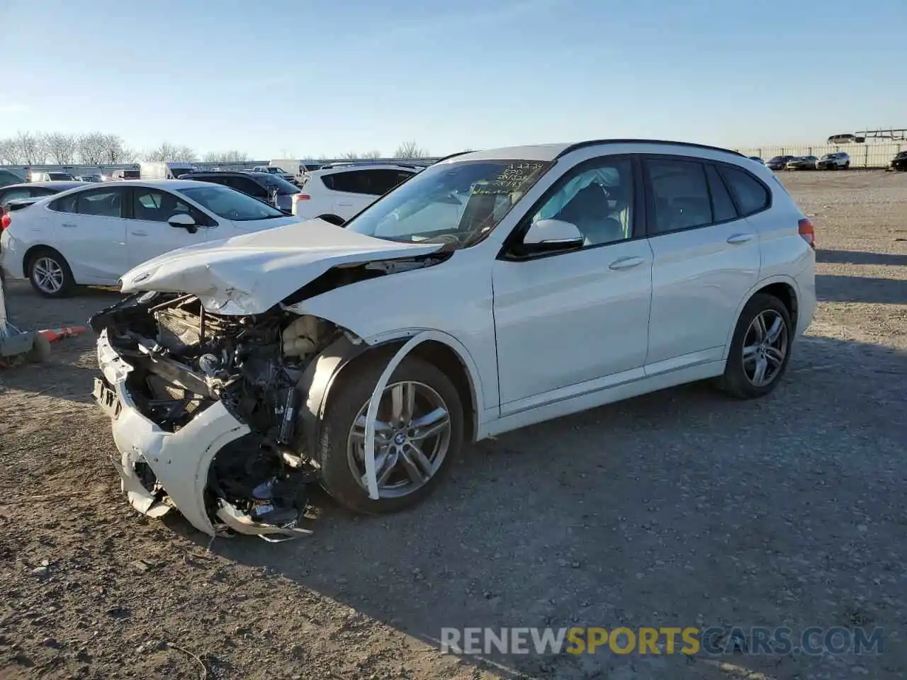 1 Photograph of a damaged car WBXJG9C09M5S35346 BMW X1 2021