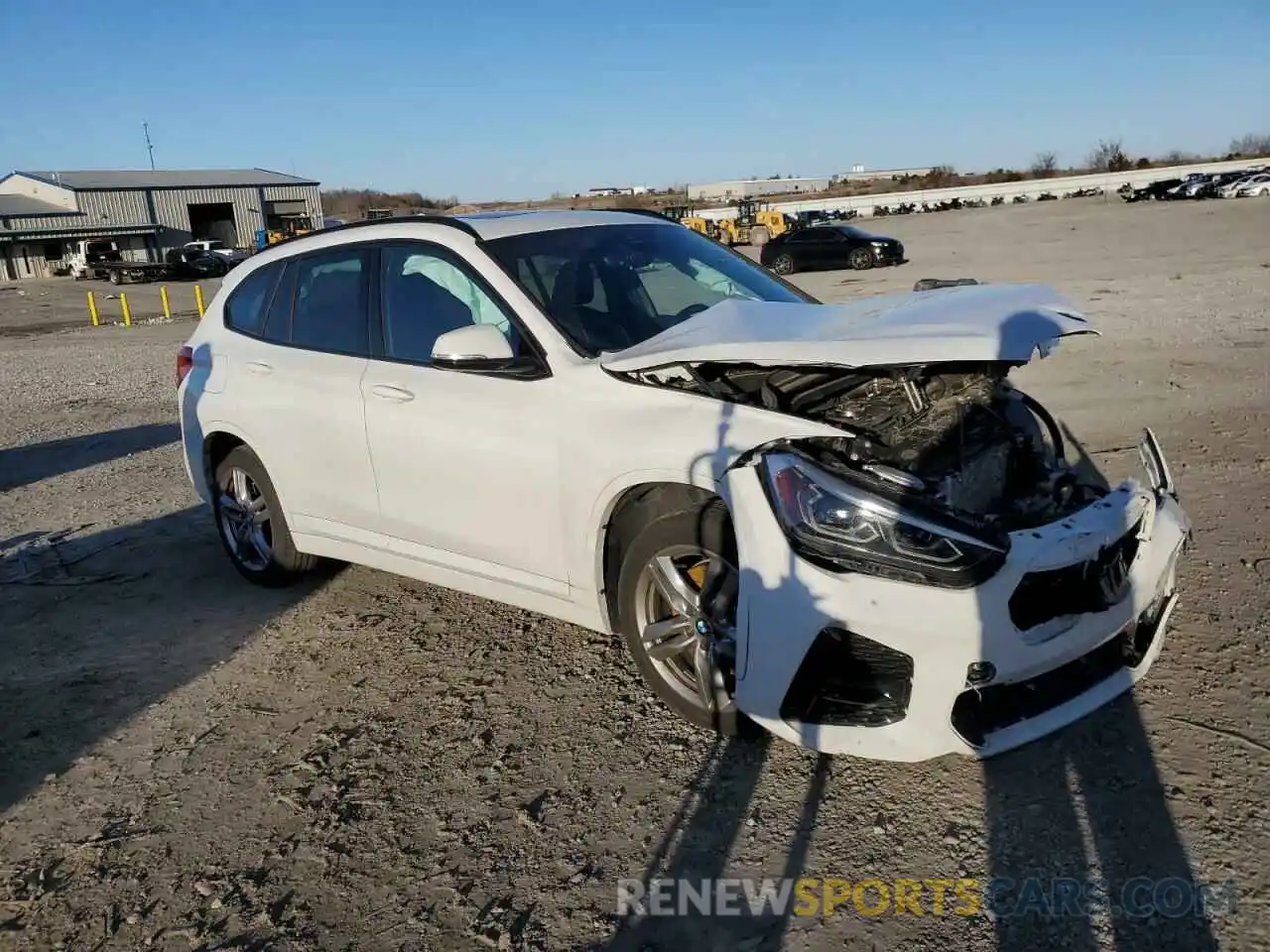 4 Photograph of a damaged car WBXJG9C09M5S35346 BMW X1 2021