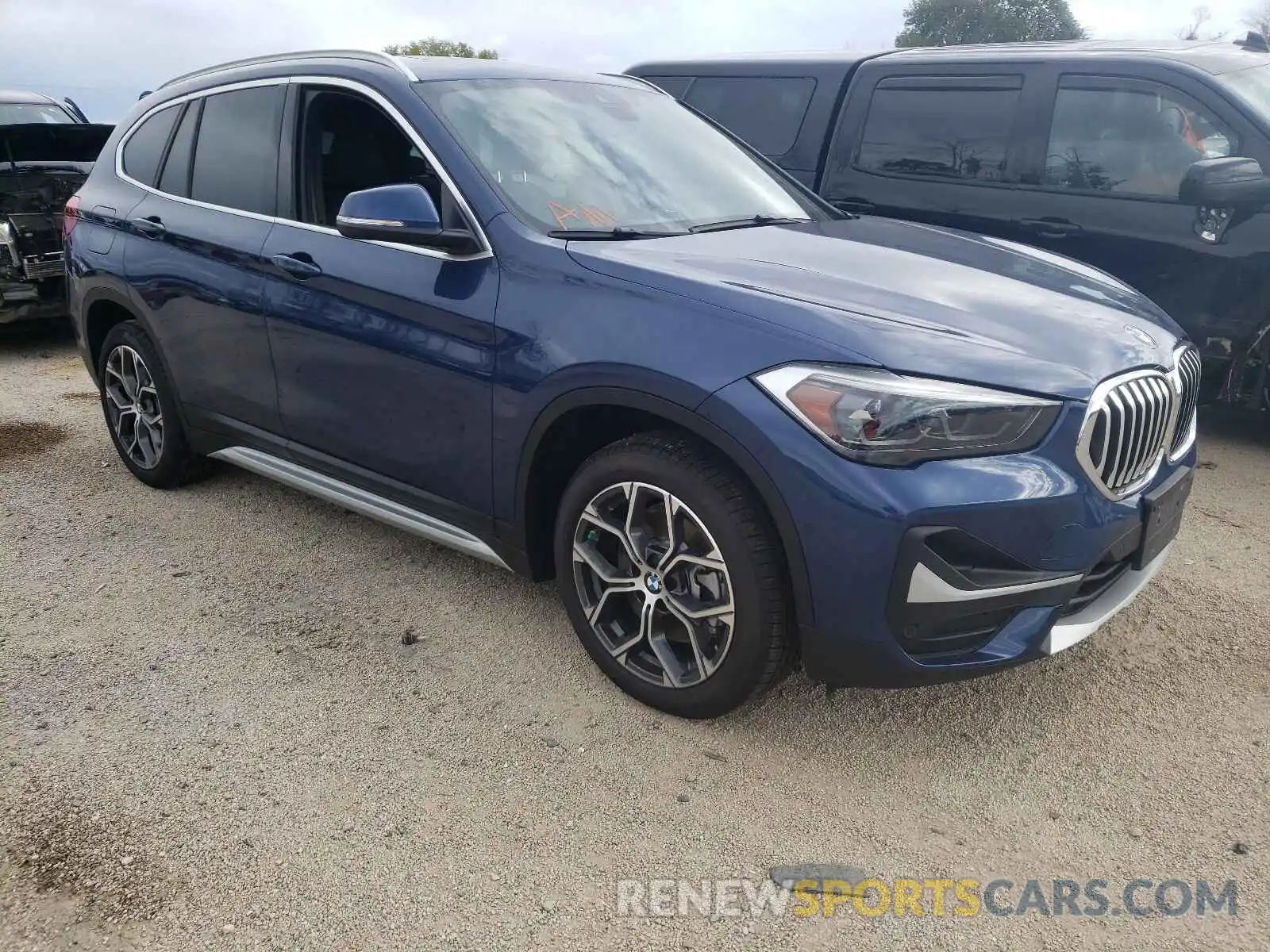 1 Photograph of a damaged car WBXJG9C09M5S45648 BMW X1 2021