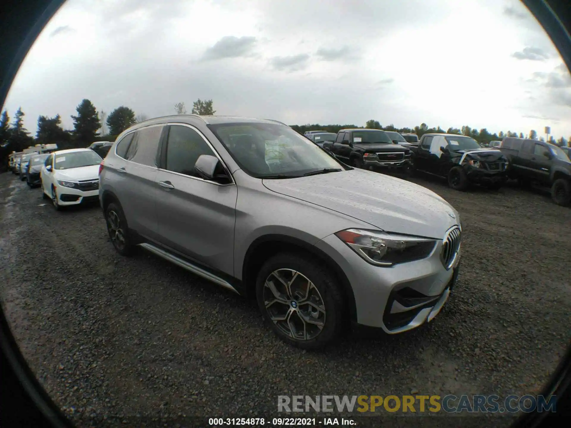 1 Photograph of a damaged car WBXJG9C09M5S54205 BMW X1 2021