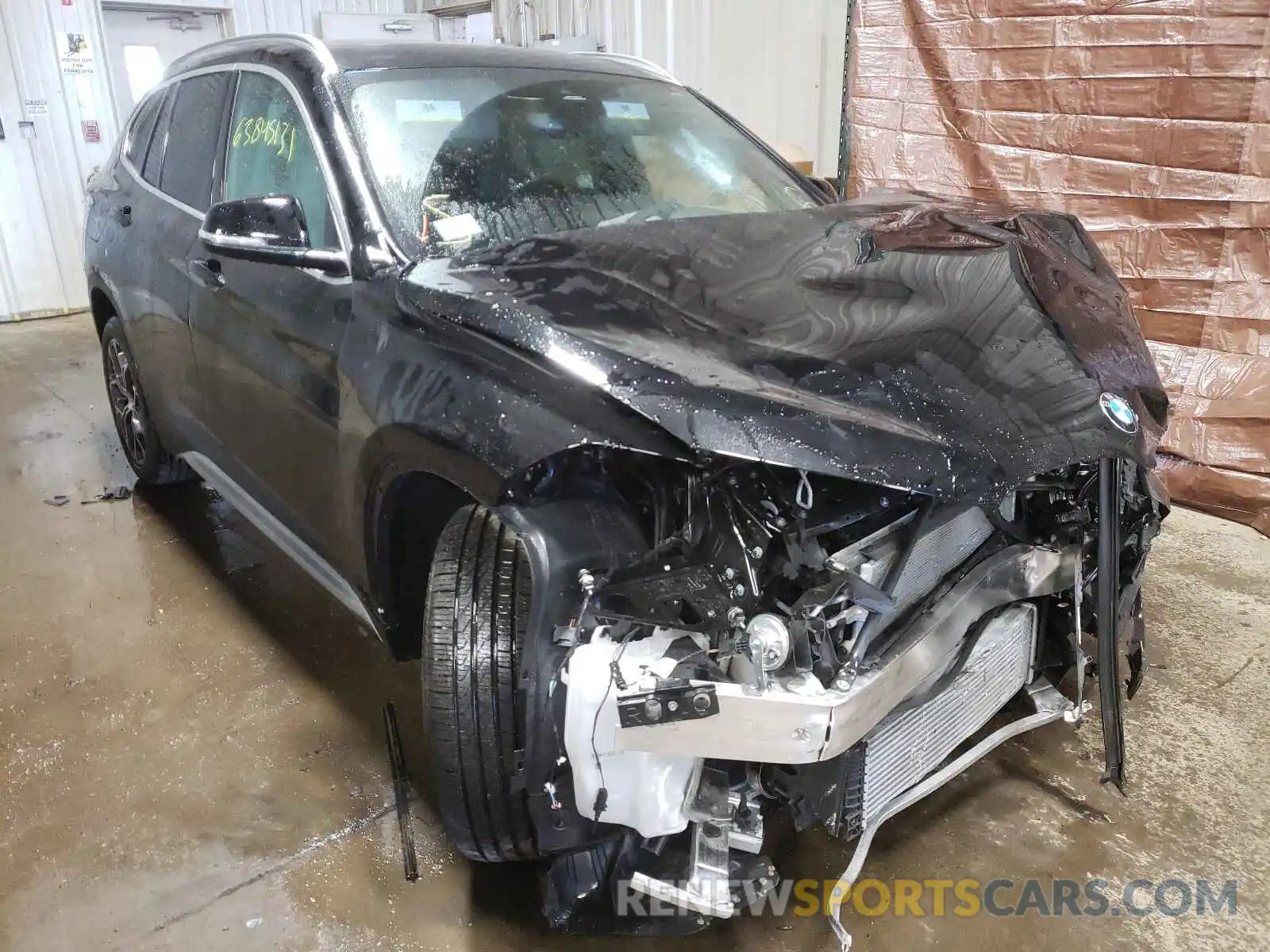 1 Photograph of a damaged car WBXJG9C09M5T40775 BMW X1 2021