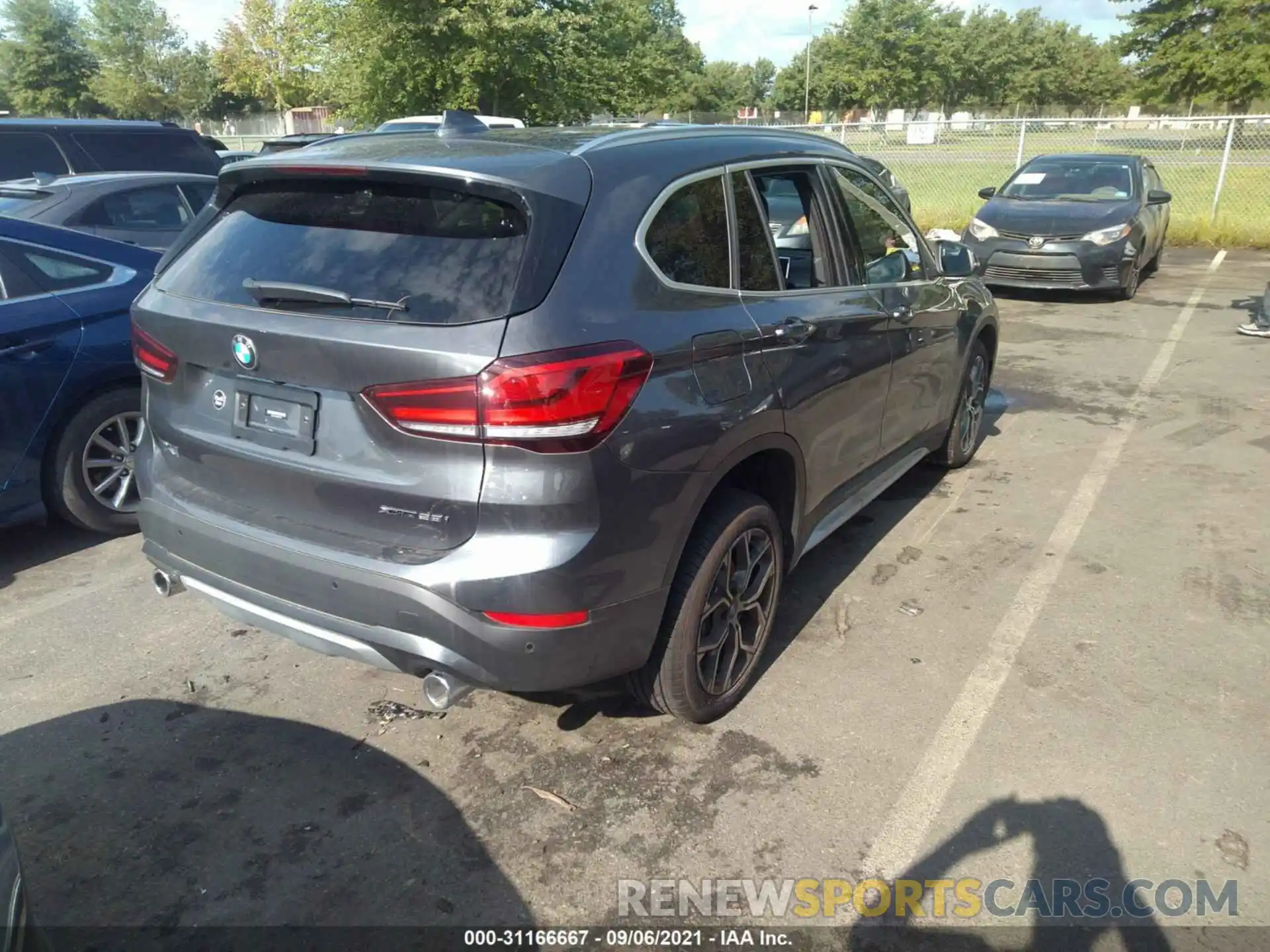 4 Photograph of a damaged car WBXJG9C09M5T48536 BMW X1 2021