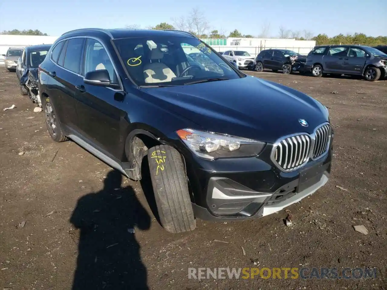 1 Photograph of a damaged car WBXJG9C09M5T70620 BMW X1 2021