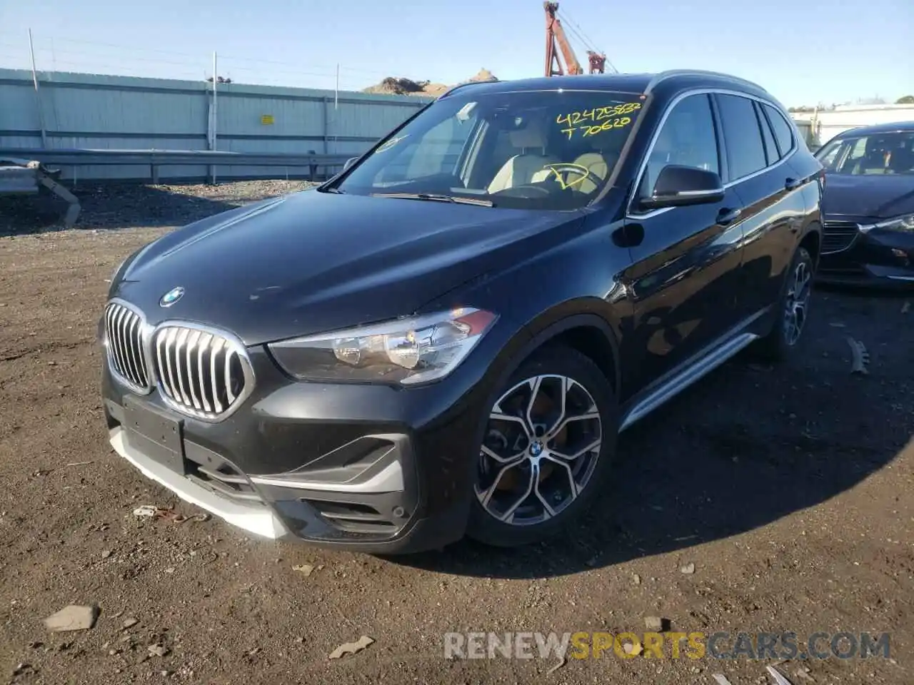 2 Фотография поврежденного автомобиля WBXJG9C09M5T70620 BMW X1 2021