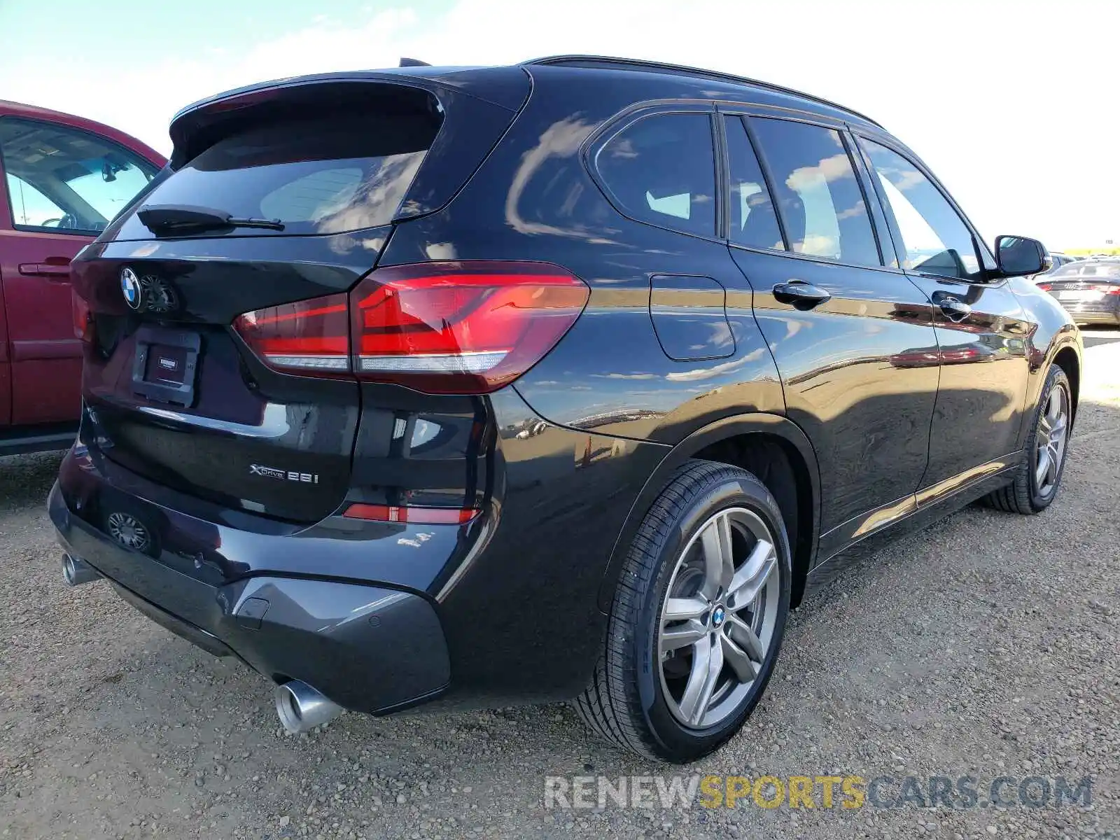 4 Photograph of a damaged car WBXJG9C0XM3M69491 BMW X1 2021