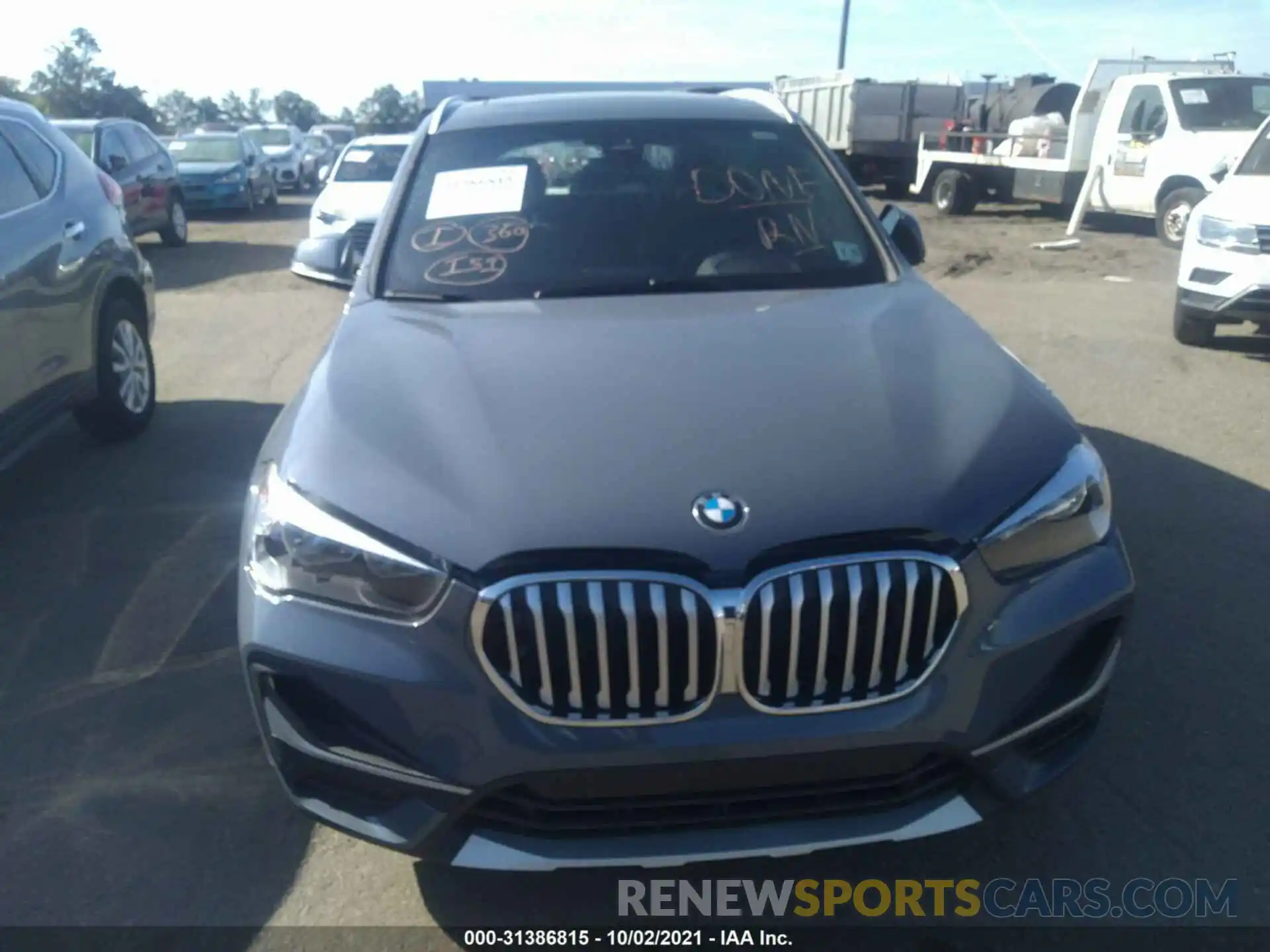 6 Фотография поврежденного автомобиля WBXJG9C0XM5S08091 BMW X1 2021