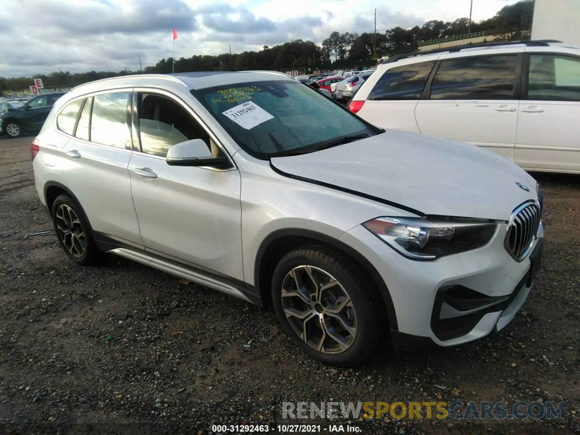 1 Photograph of a damaged car WBXJG9C0XM5S35405 BMW X1 2021